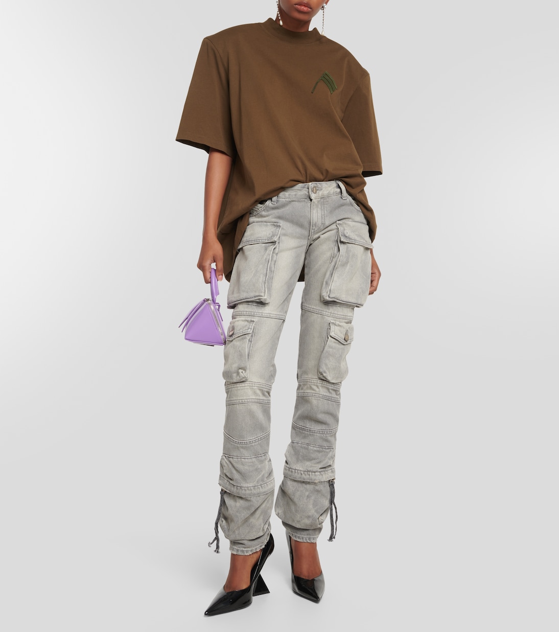 Essie denim cargo pants | The Attico