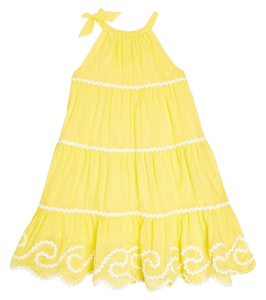 Alight tiered cotton dress | Zimmermann Kids