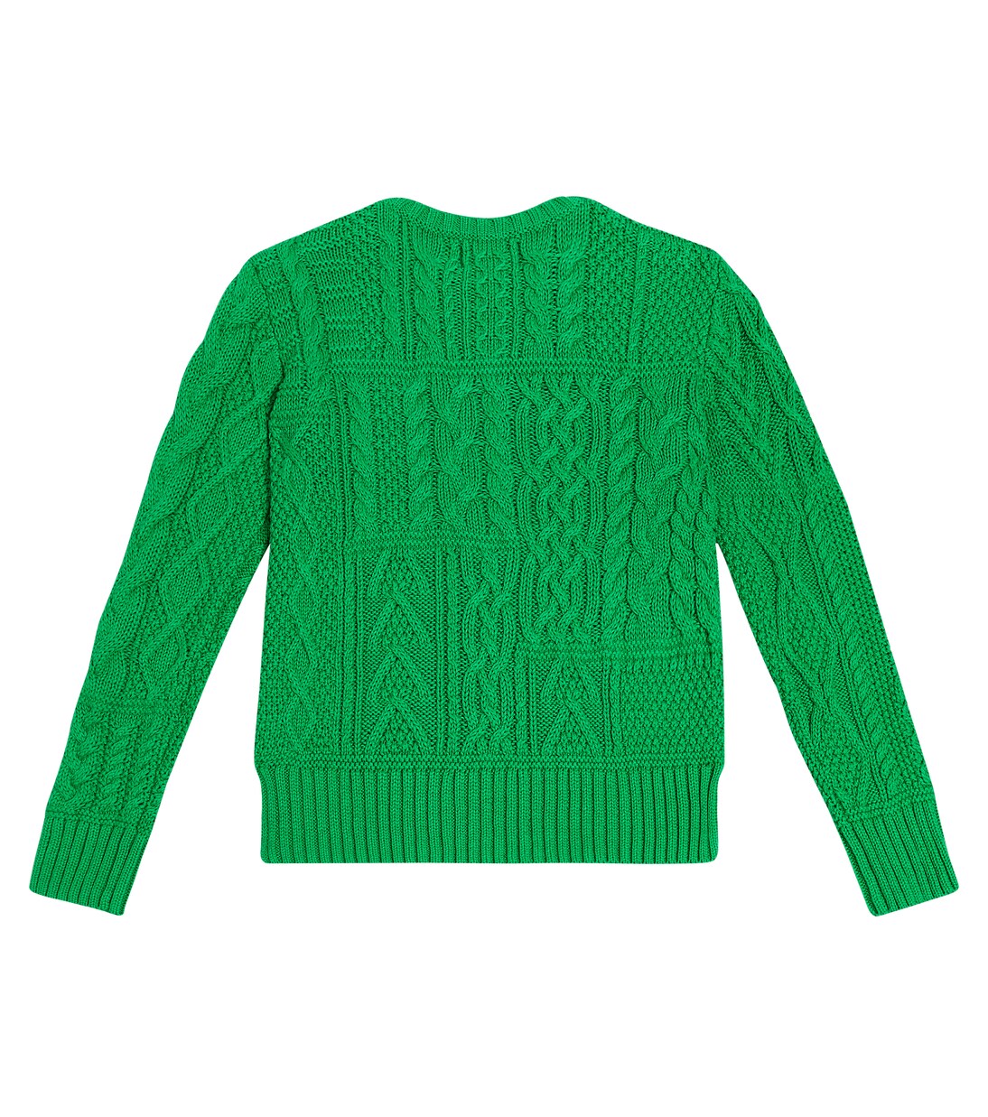 Cable-knit cotton sweater | Polo Ralph Lauren Kids
