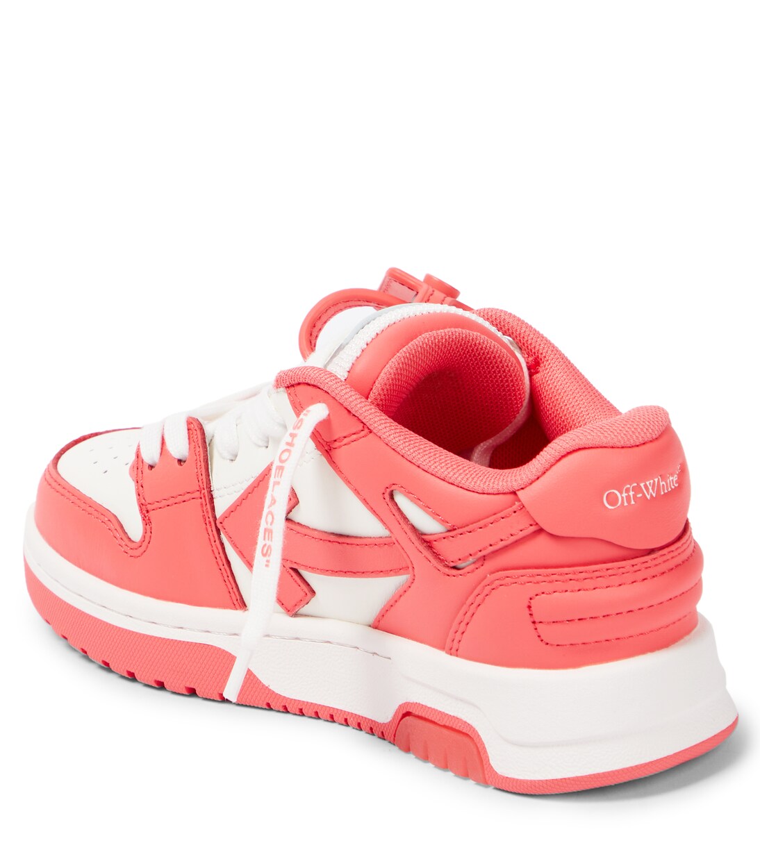 Out Of Office leather sneakers | Off-White Kids
