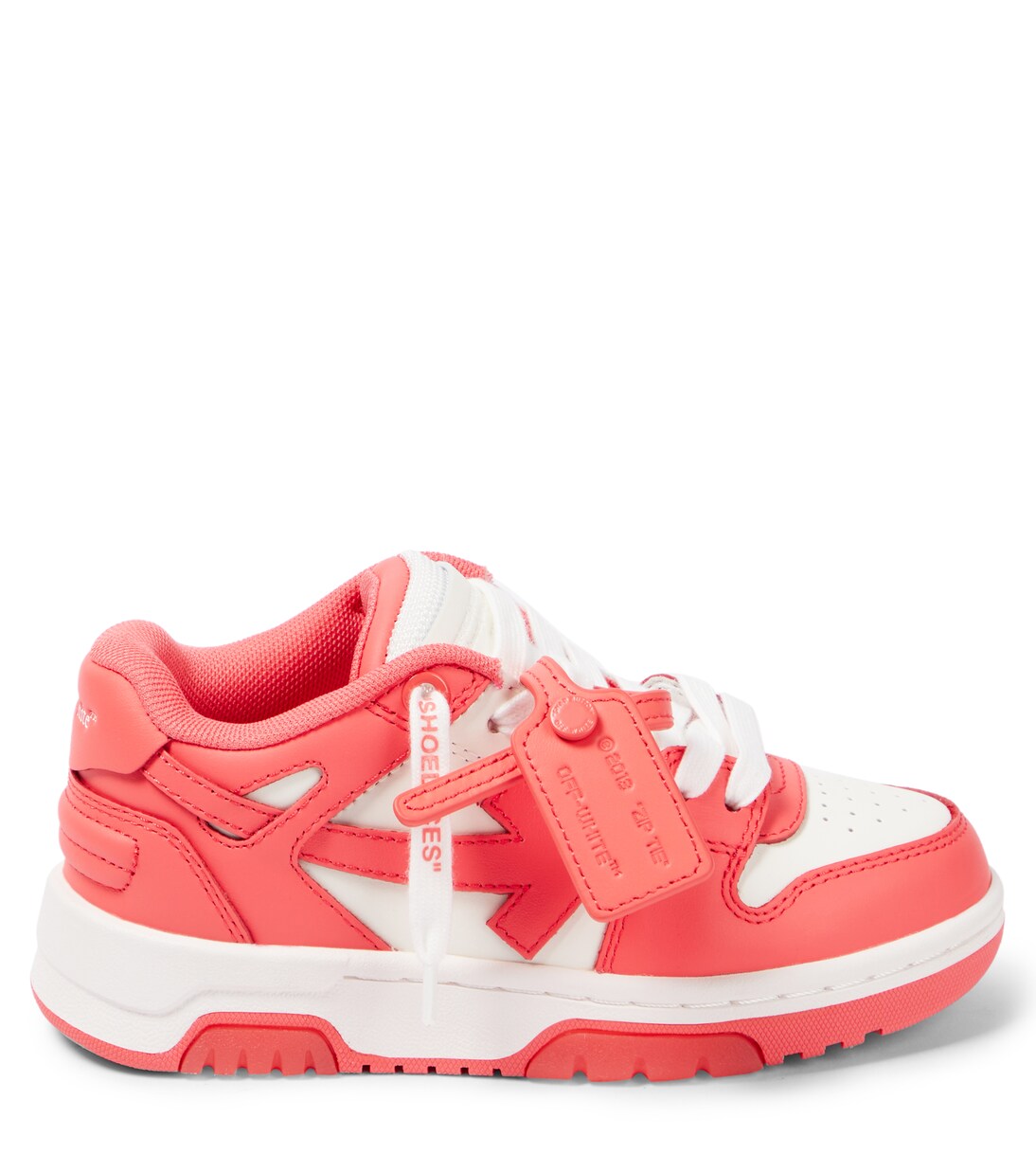 Out Of Office leather sneakers | Off-White Kids