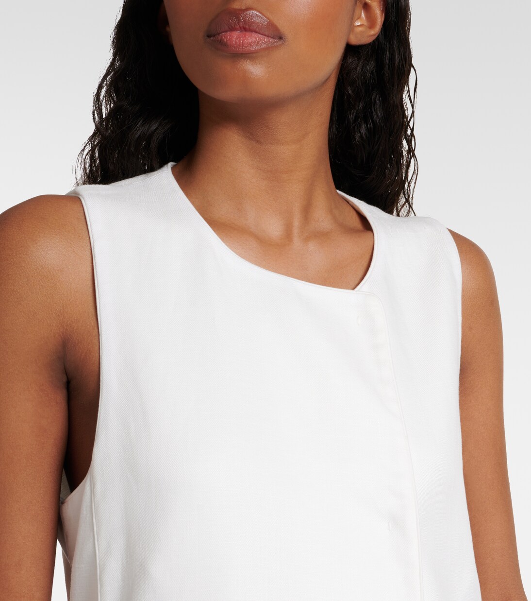 Robe portefeuille midi Aureo en lin | Max Mara