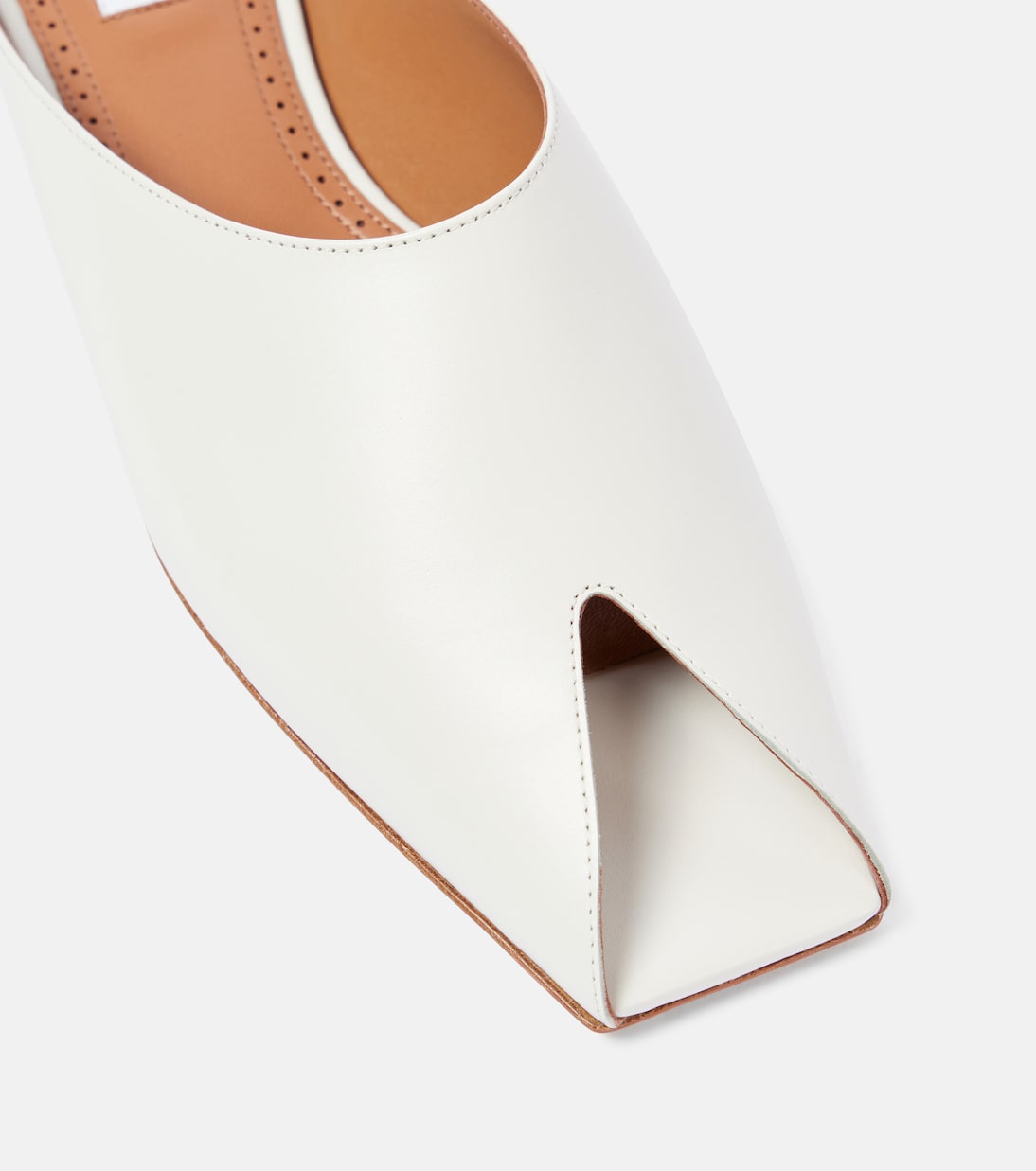 Pantoletten aus Leder | Alaïa