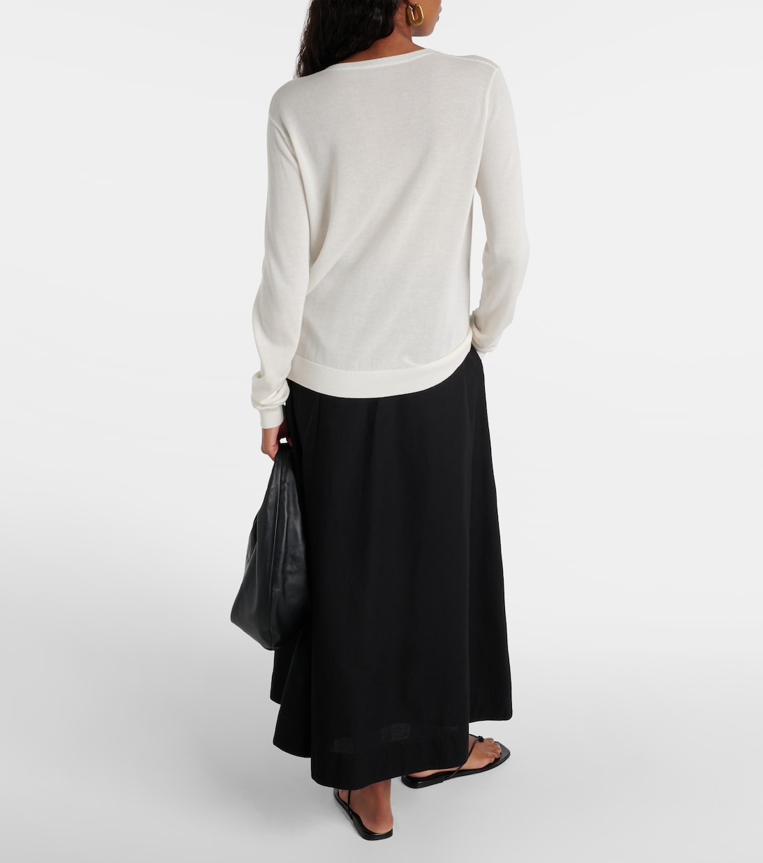 Cardigan con logo | Toteme