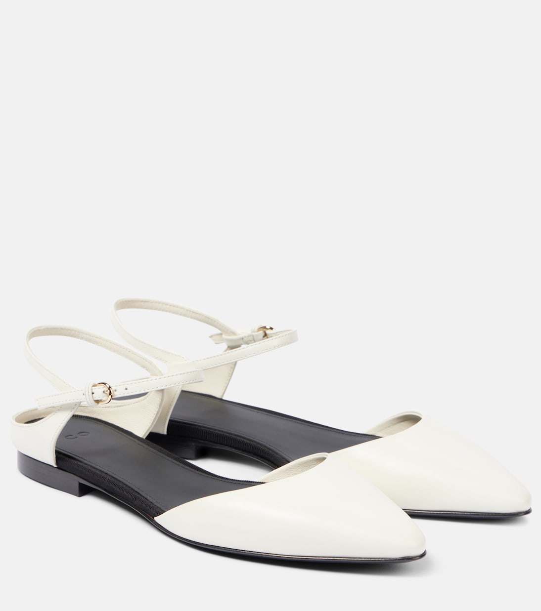 Leather slingback flats | CO