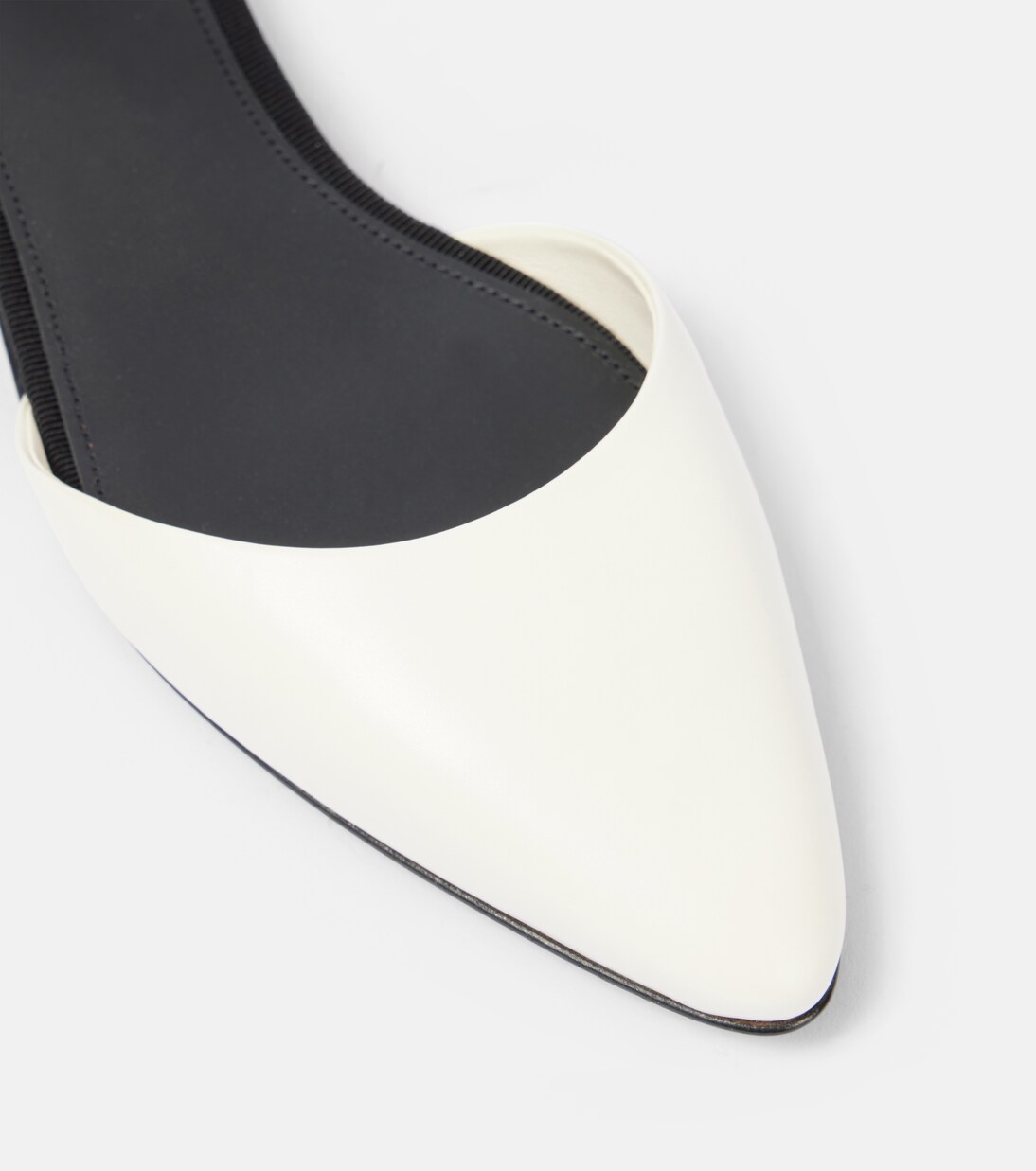 Leather slingback flats | CO