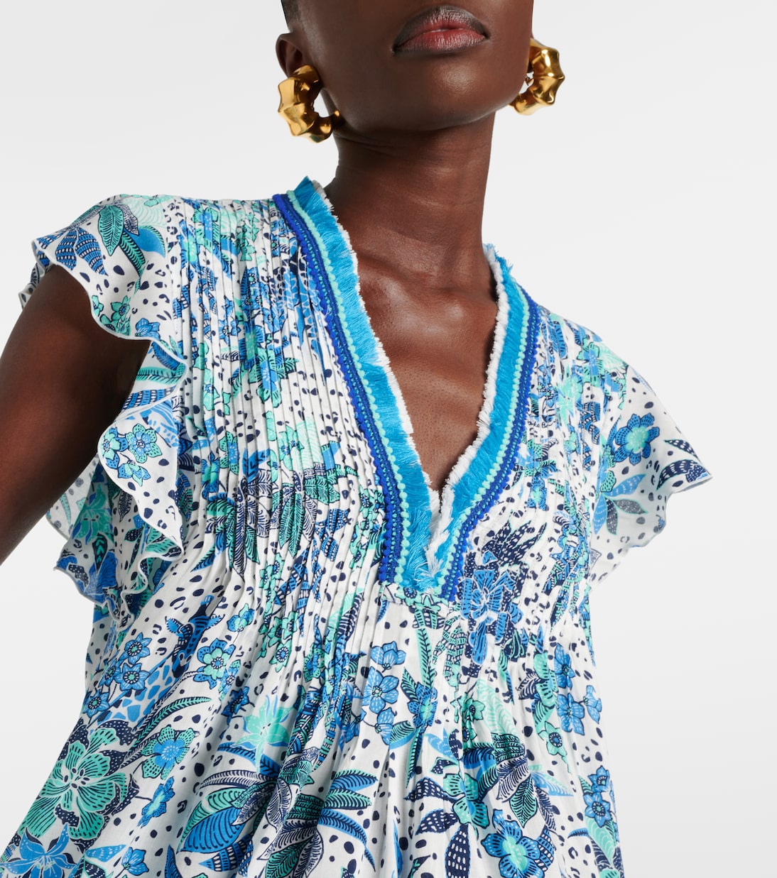 Robe Sasha à fleurs | Poupette St Barth