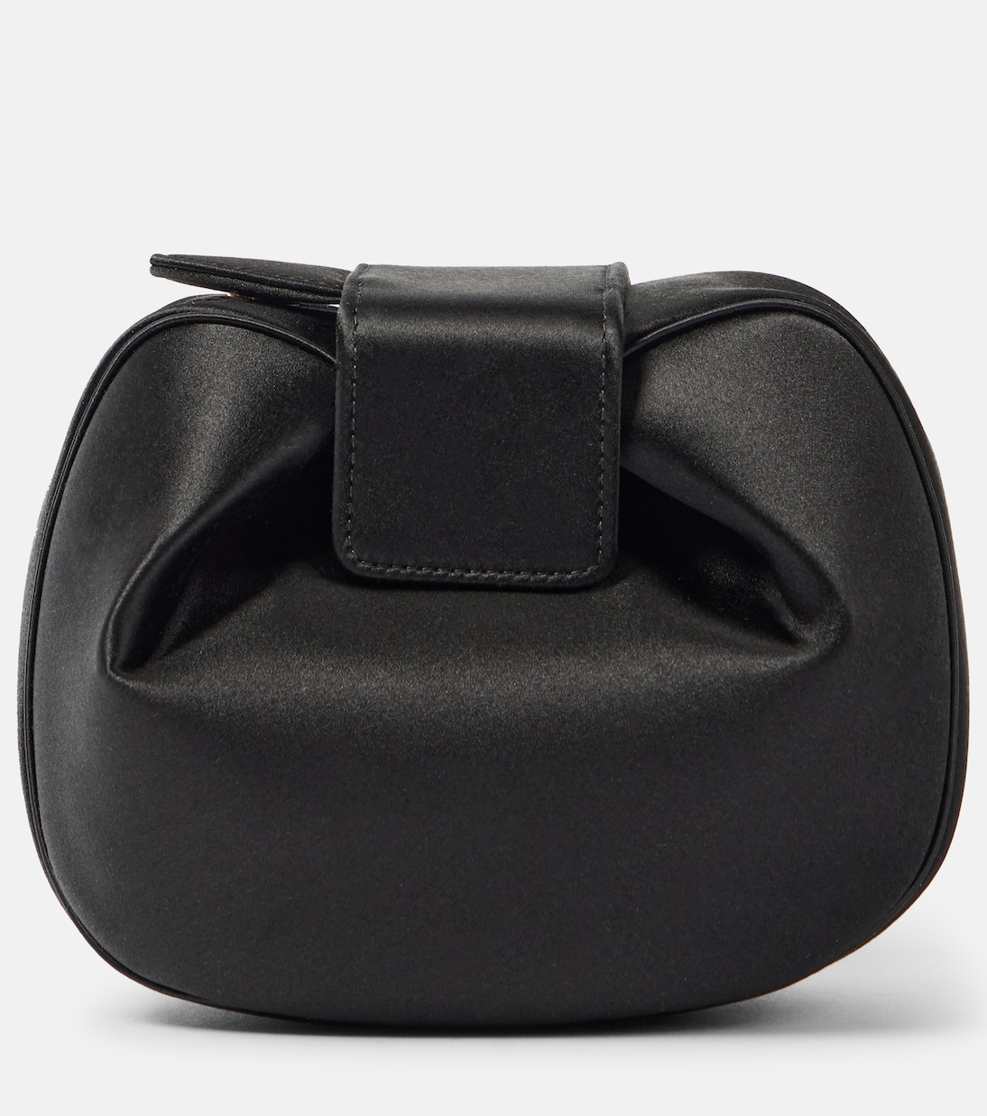 Clutch Soft Demi de satén | Gabriela Hearst