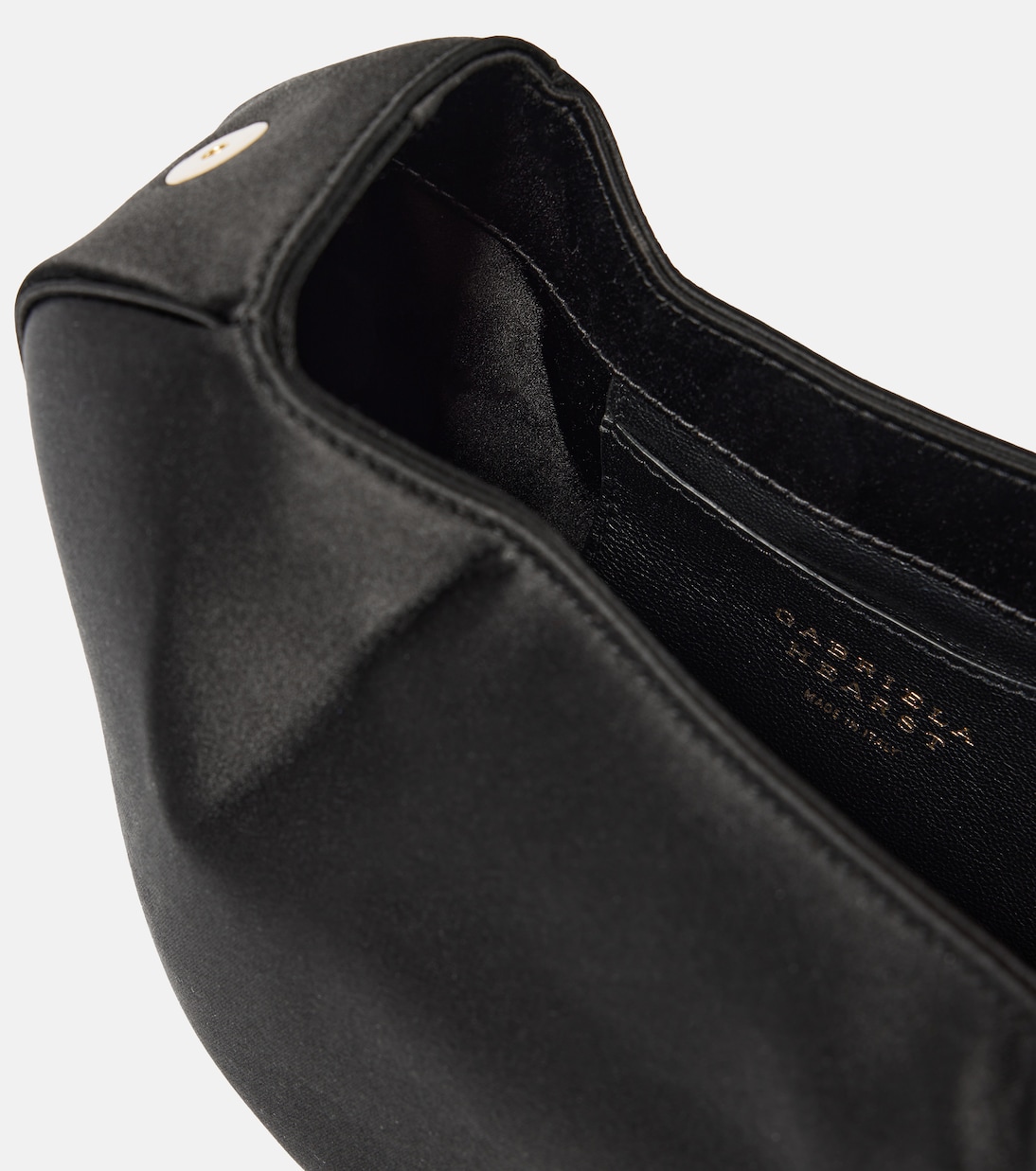 Clutch Soft Demi de satén | Gabriela Hearst