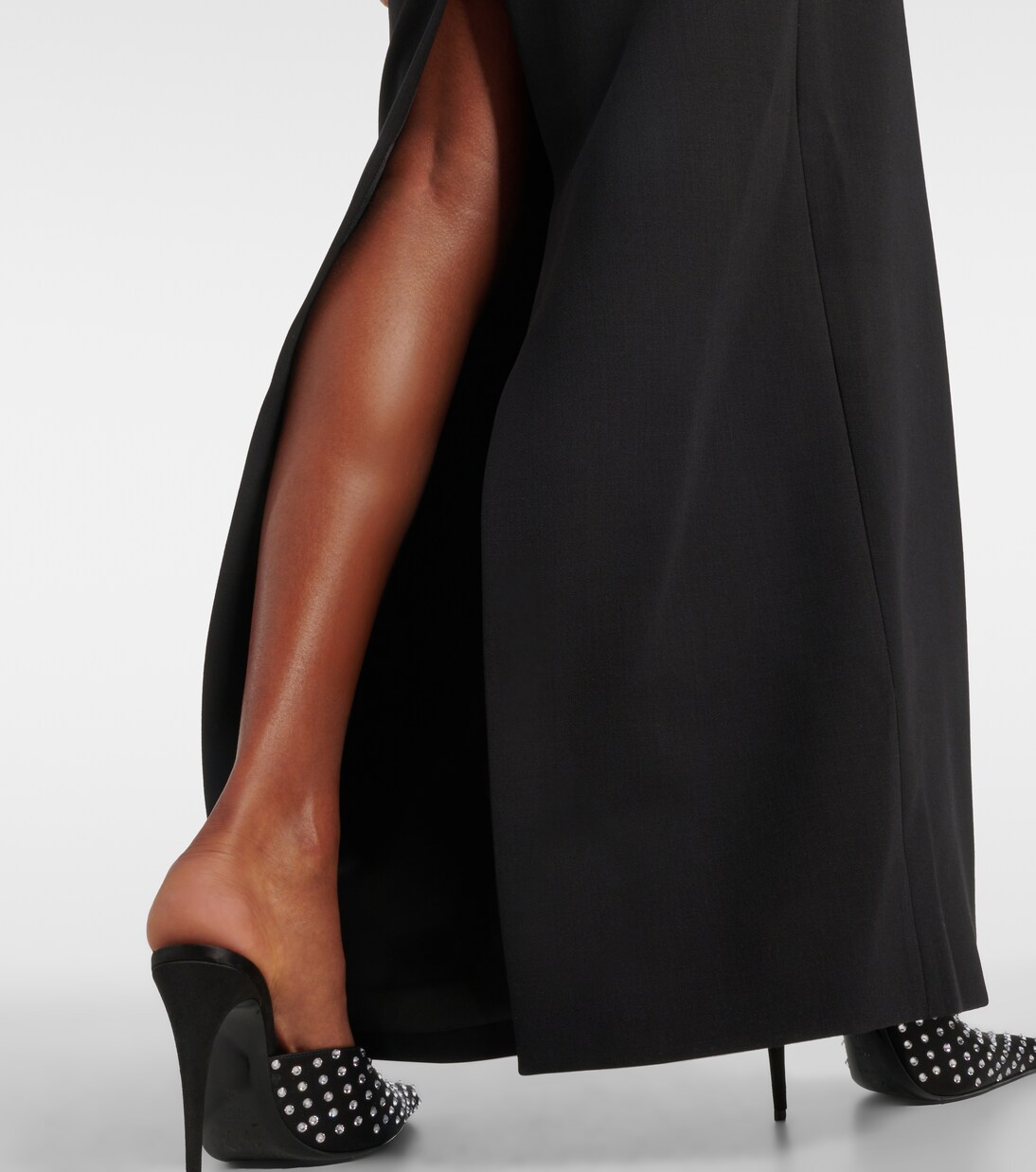 Robe longue en laine mélangée | Magda Butrym