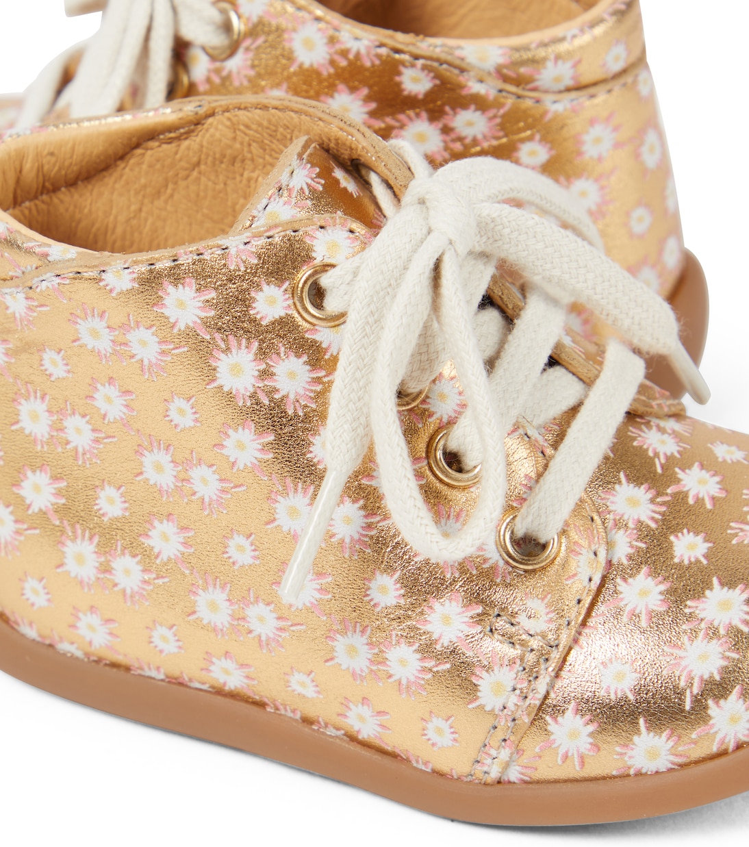 Baby Stand-up Bottine leather booties | Pom d'Api