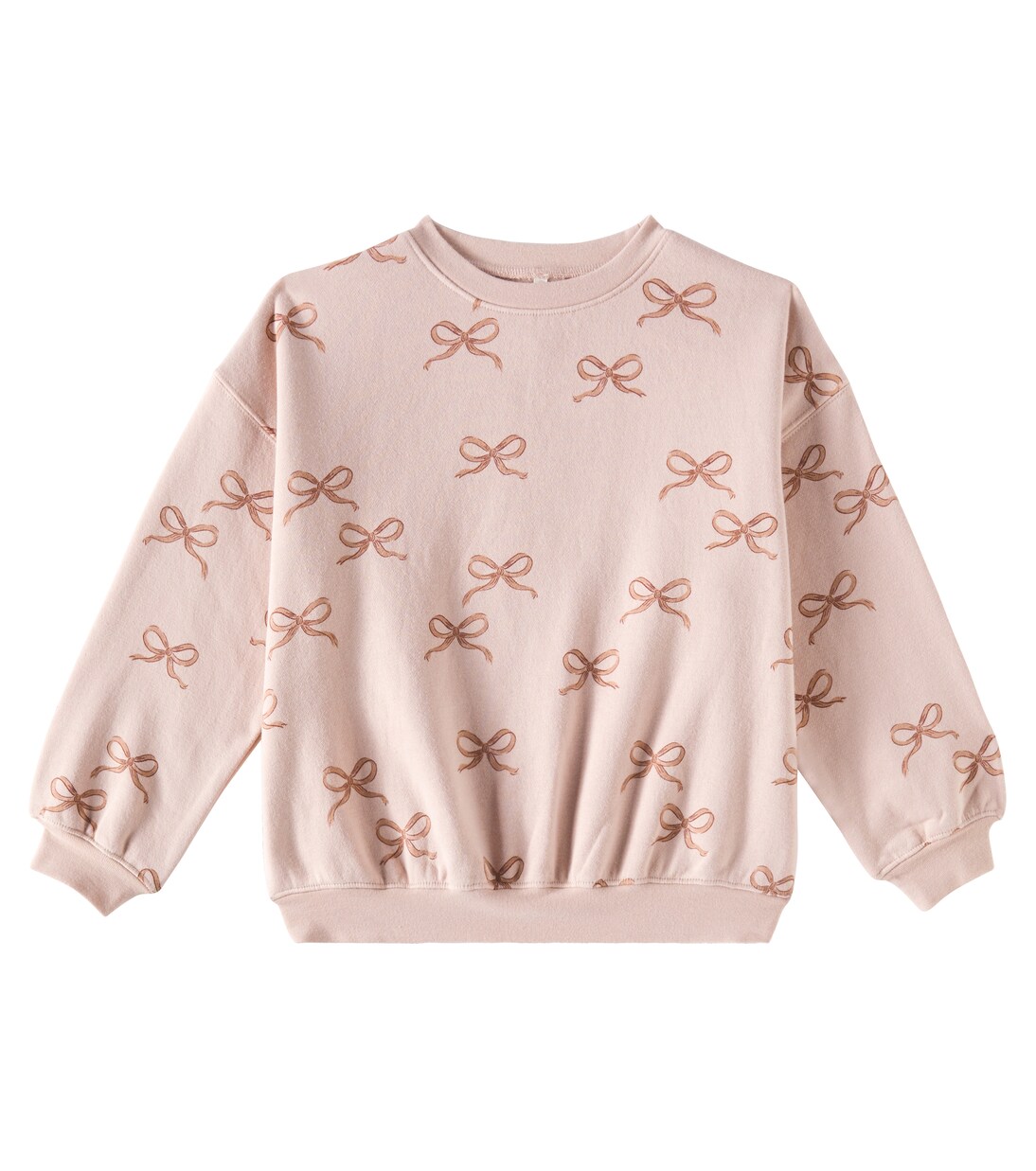 Sweat-shirt Bows en coton mélangé | Rylee + Cru
