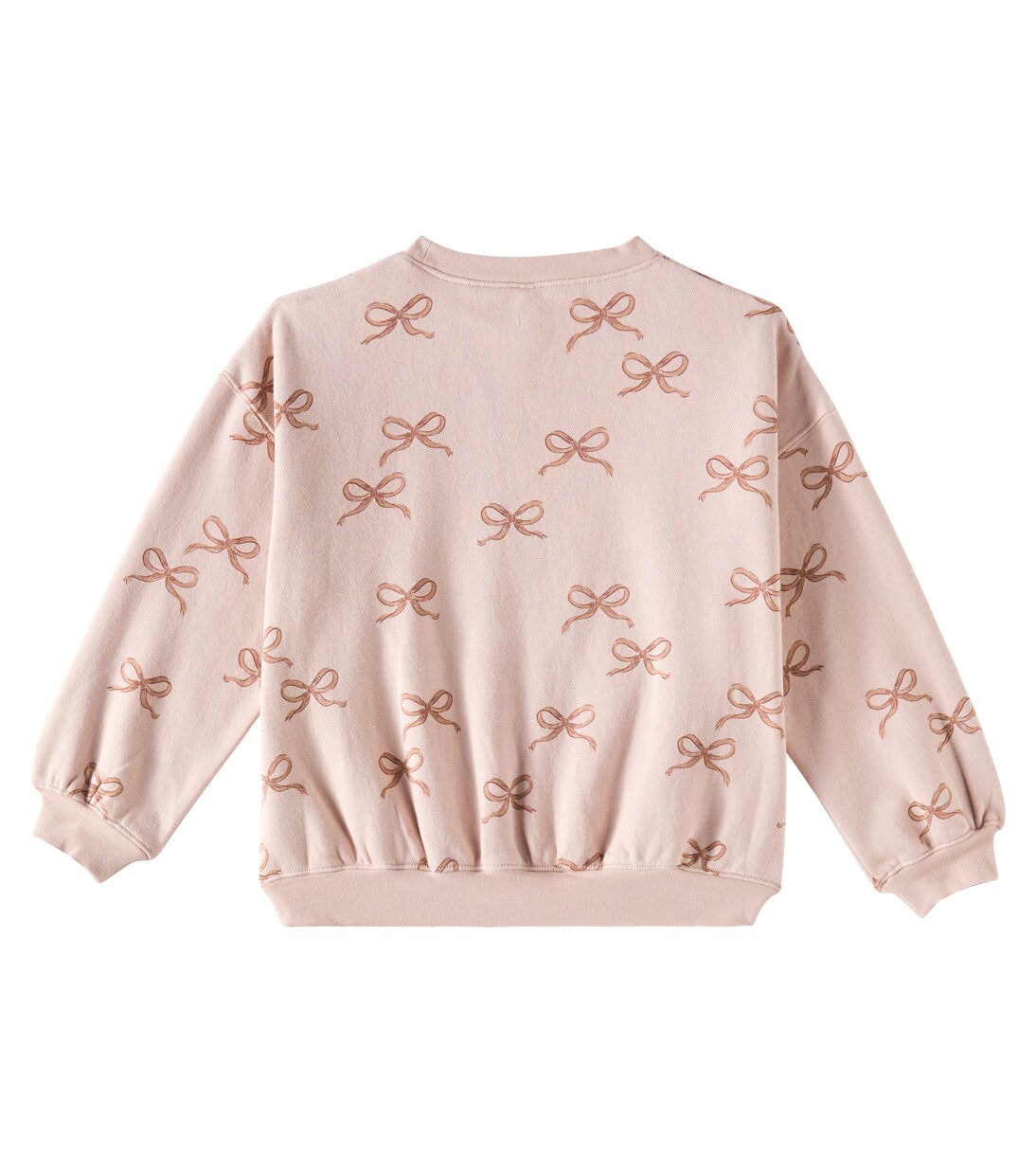 Sweat-shirt Bows en coton mélangé | Rylee + Cru