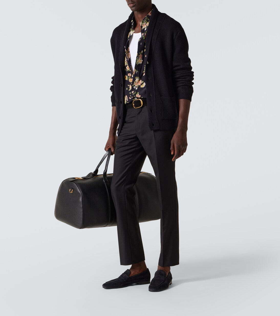 Ribbed-knit wool and silk cardigan | Tom Ford