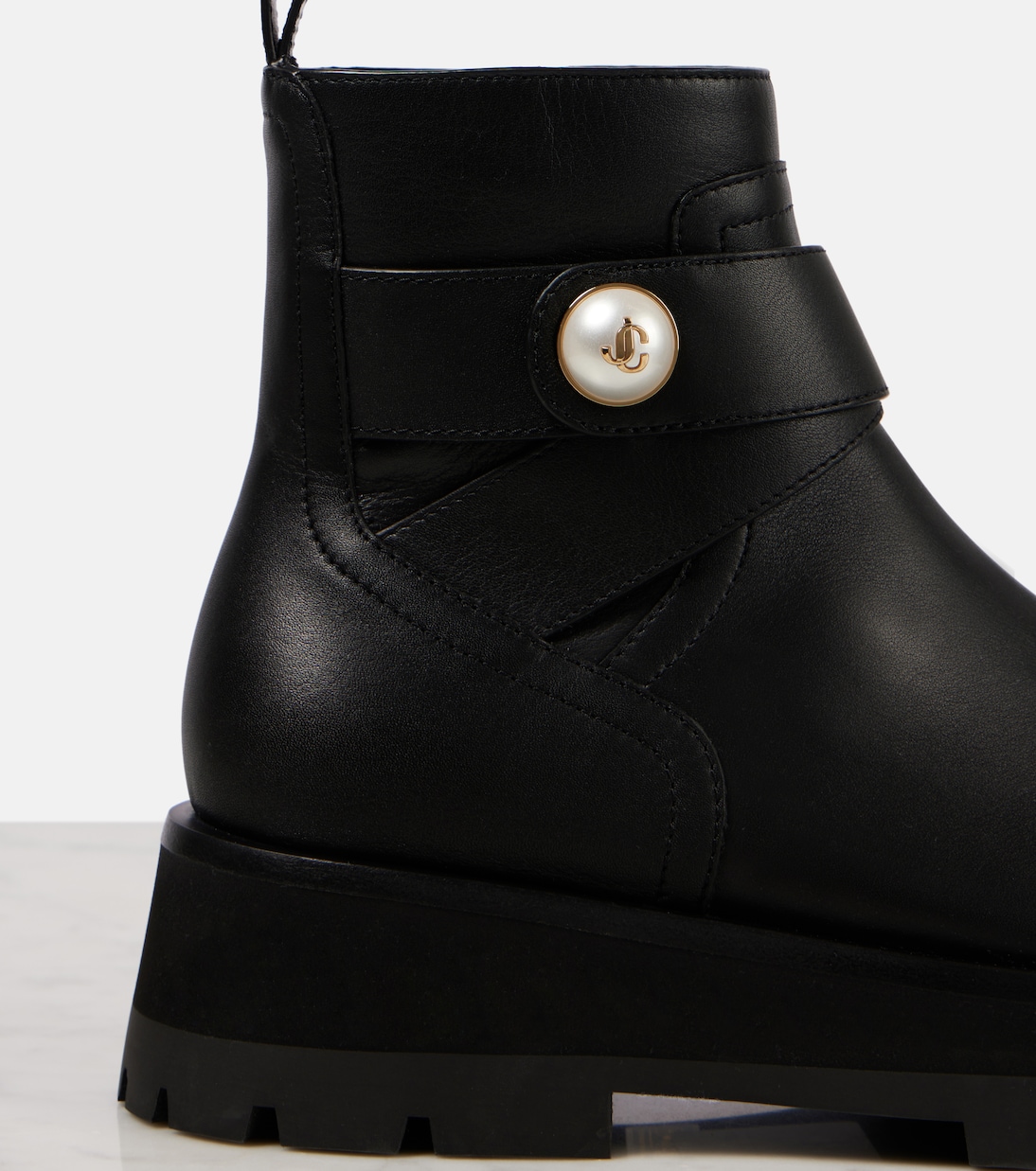 Bottines Meena en cuir | Jimmy Choo