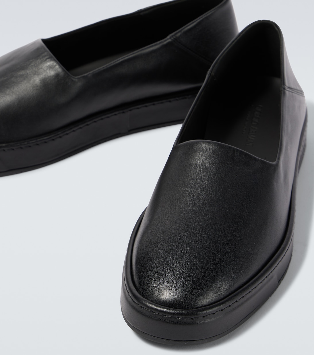 Slip-Ons aus Leder | Giorgio Armani
