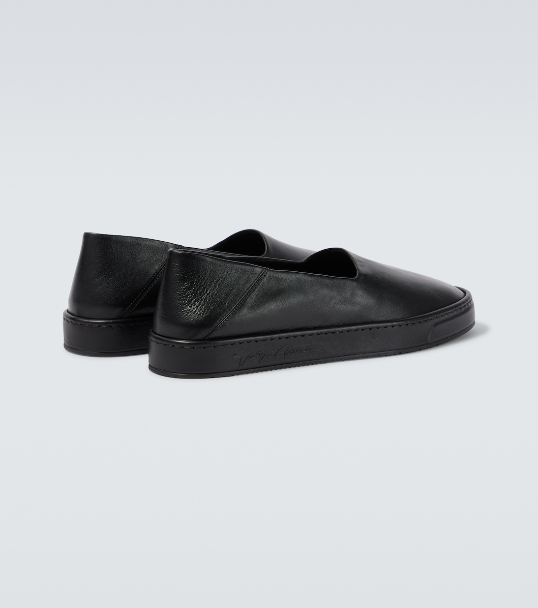 Slip-Ons aus Leder | Giorgio Armani