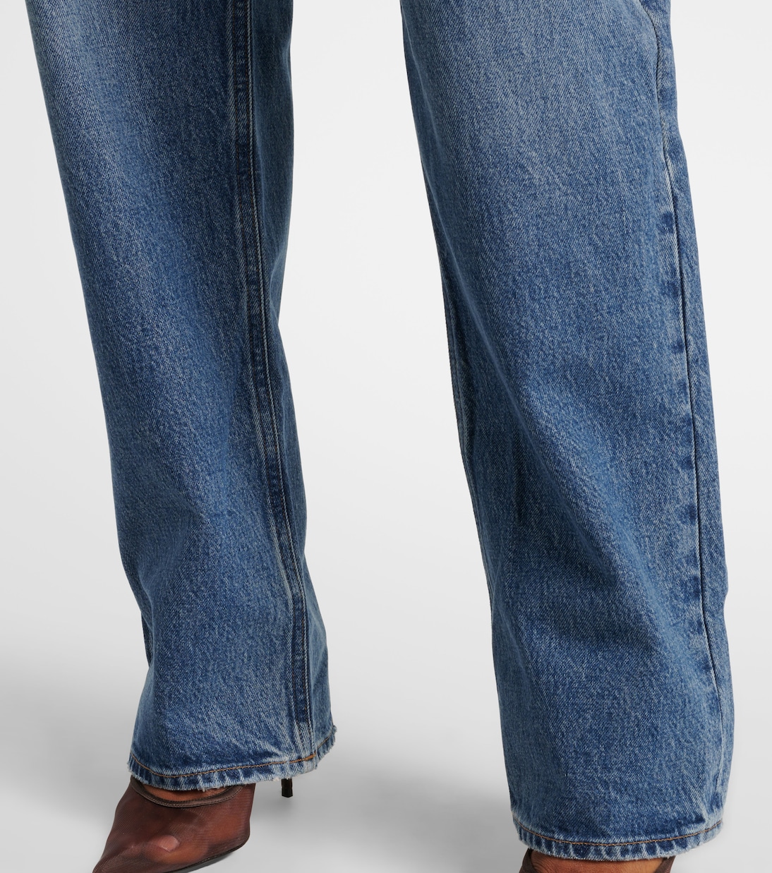 High-Rise Wide-Leg Jeans Kelly | Agolde