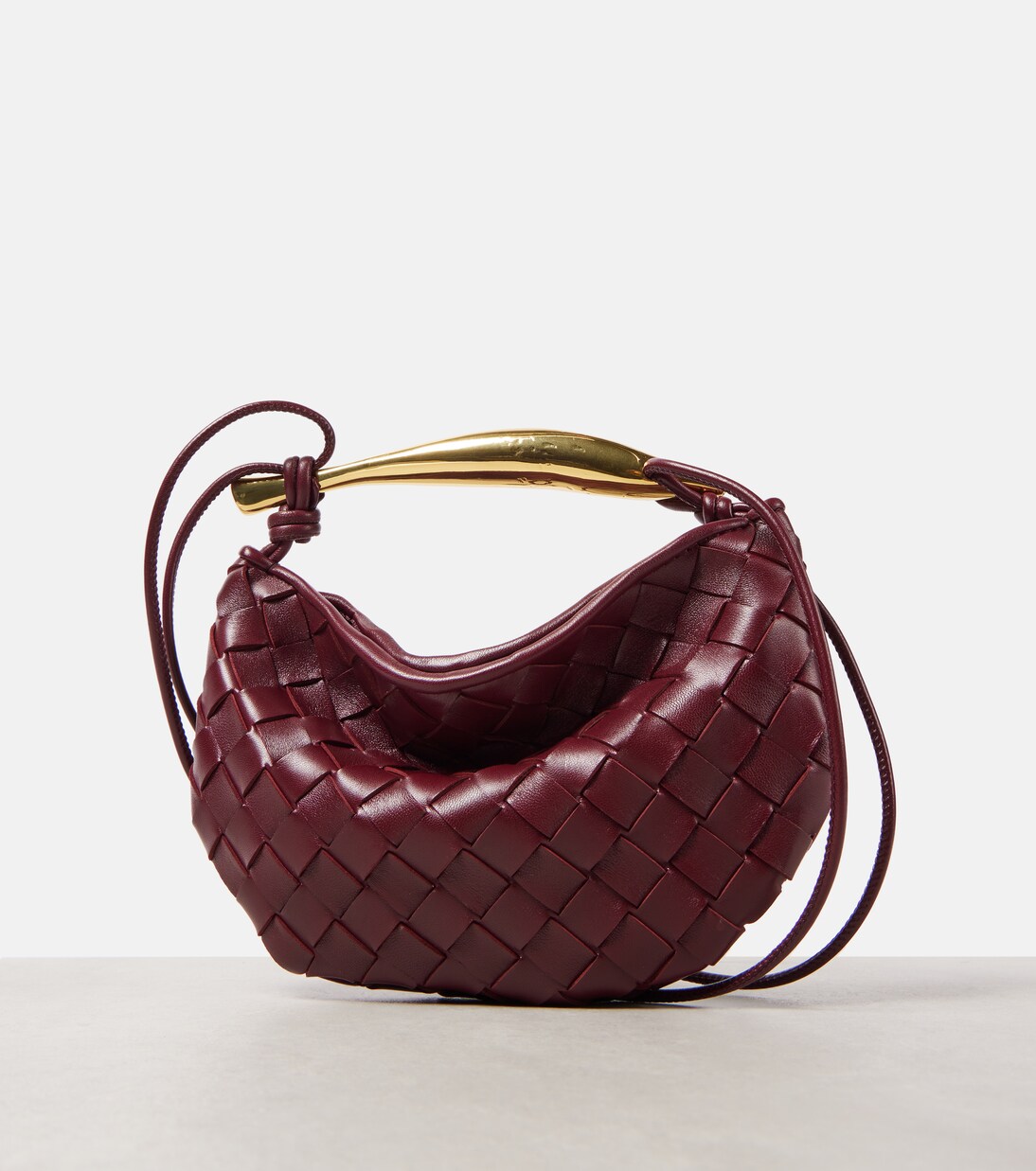 Sardine Baby Intrecciato leather tote bag | Bottega Veneta