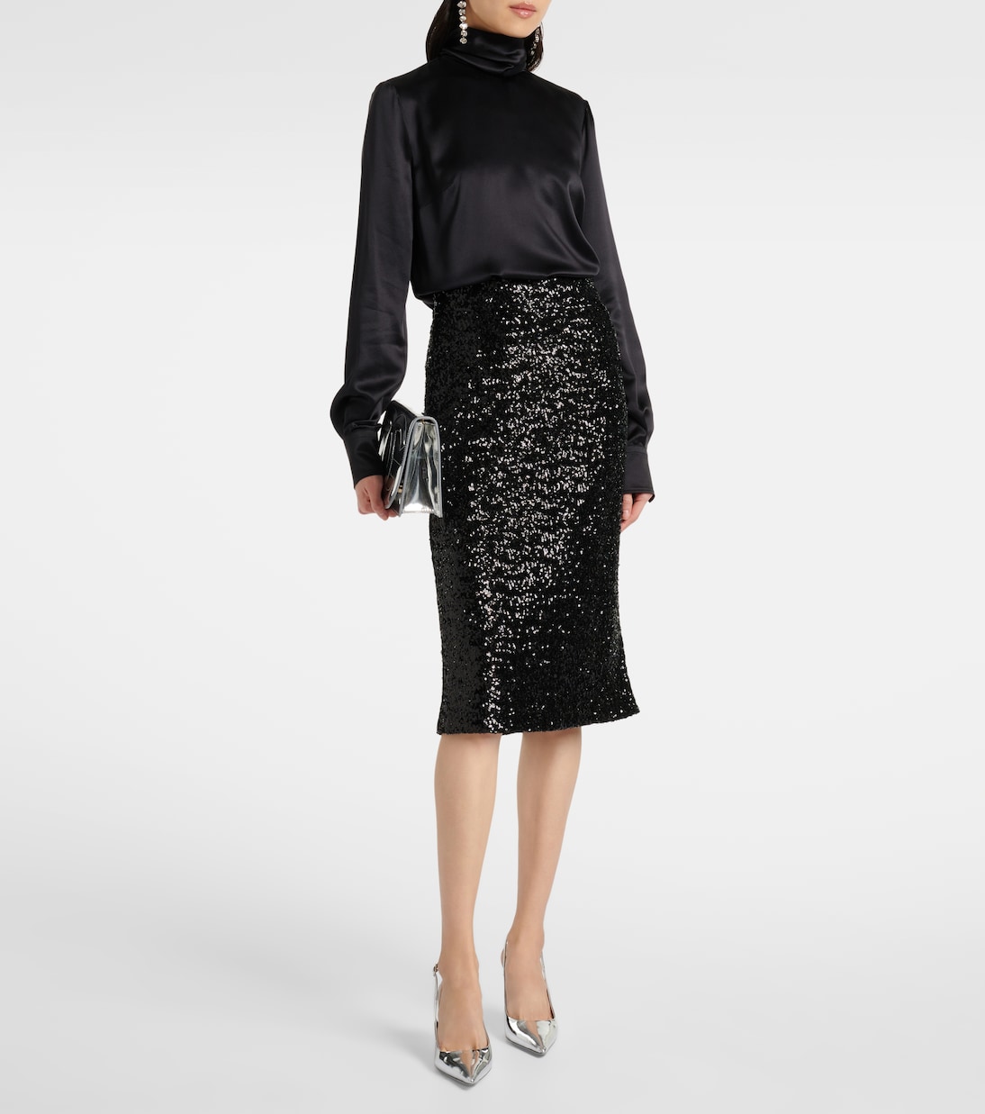 Sequined midi skirt | Dolce&Gabbana