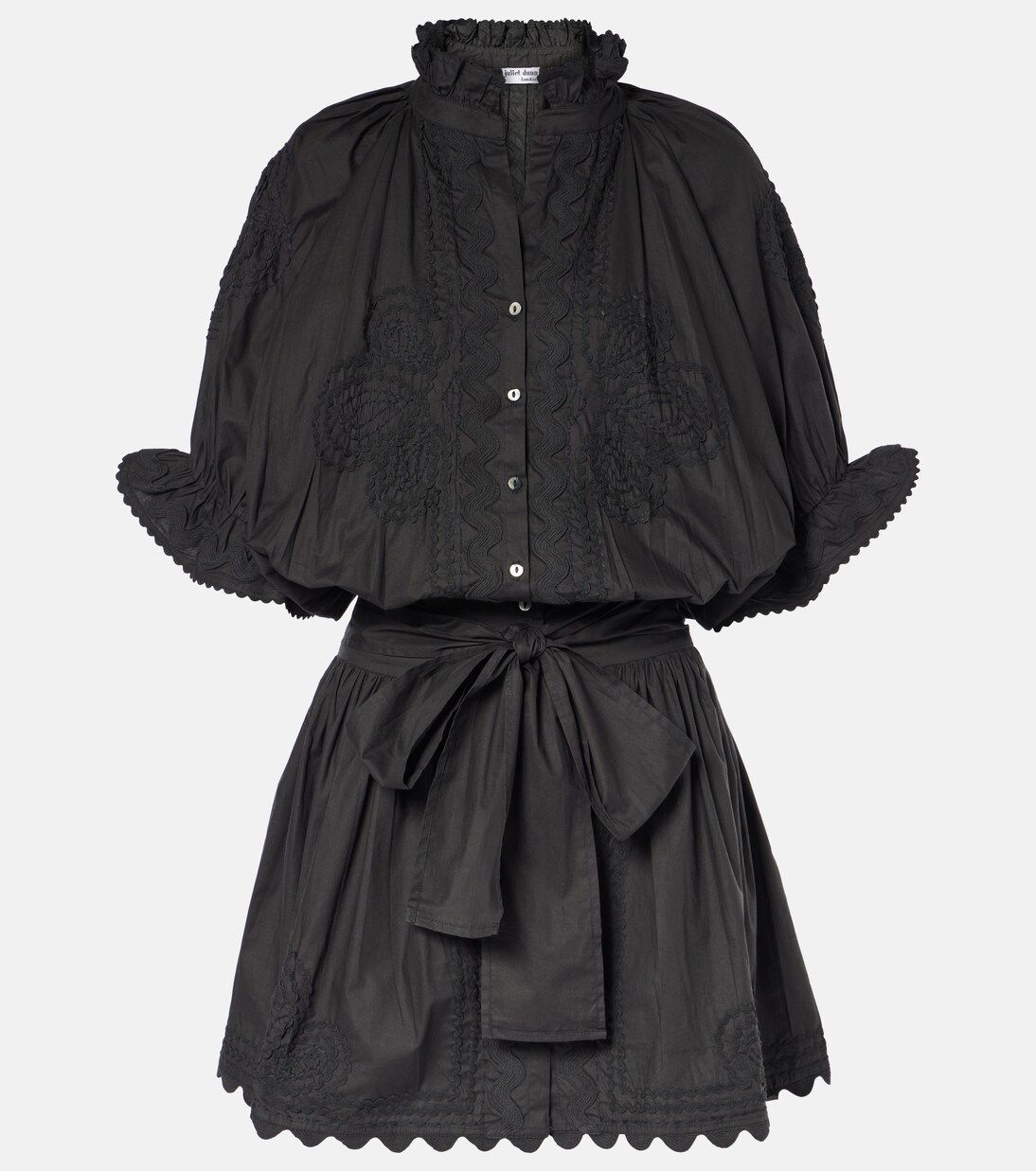 Robe brodée en coton | Juliet Dunn