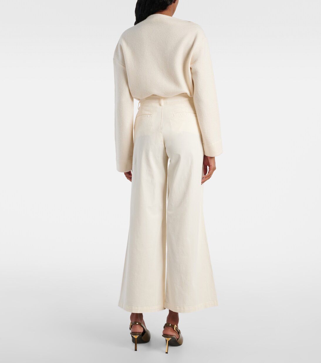 Pantalon ample Caden en coton mélangé | AG Jeans