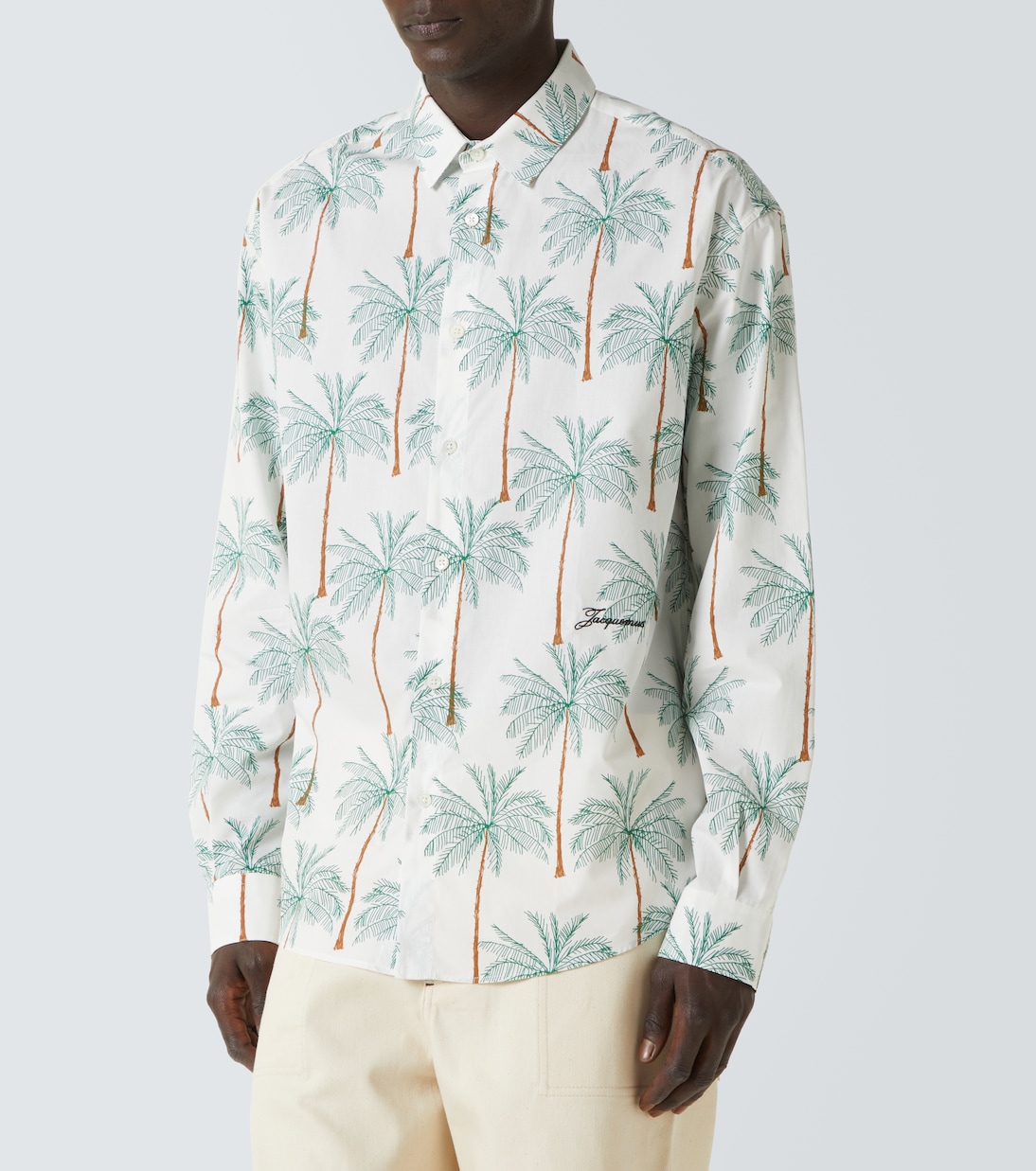 Simon printed cotton shirt | Jacquemus