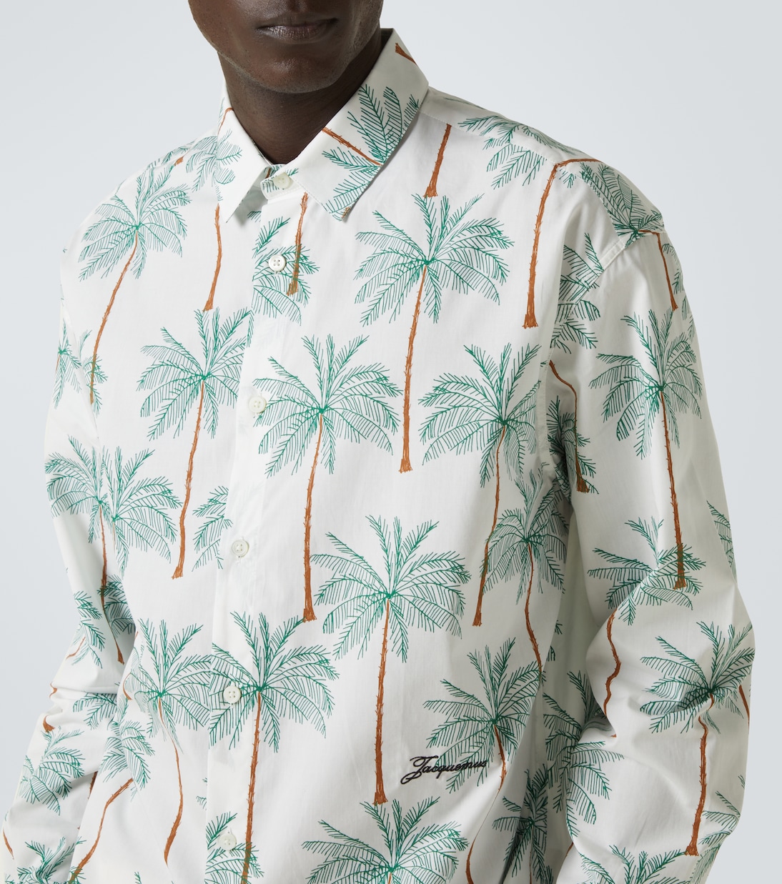 Simon printed cotton shirt | Jacquemus