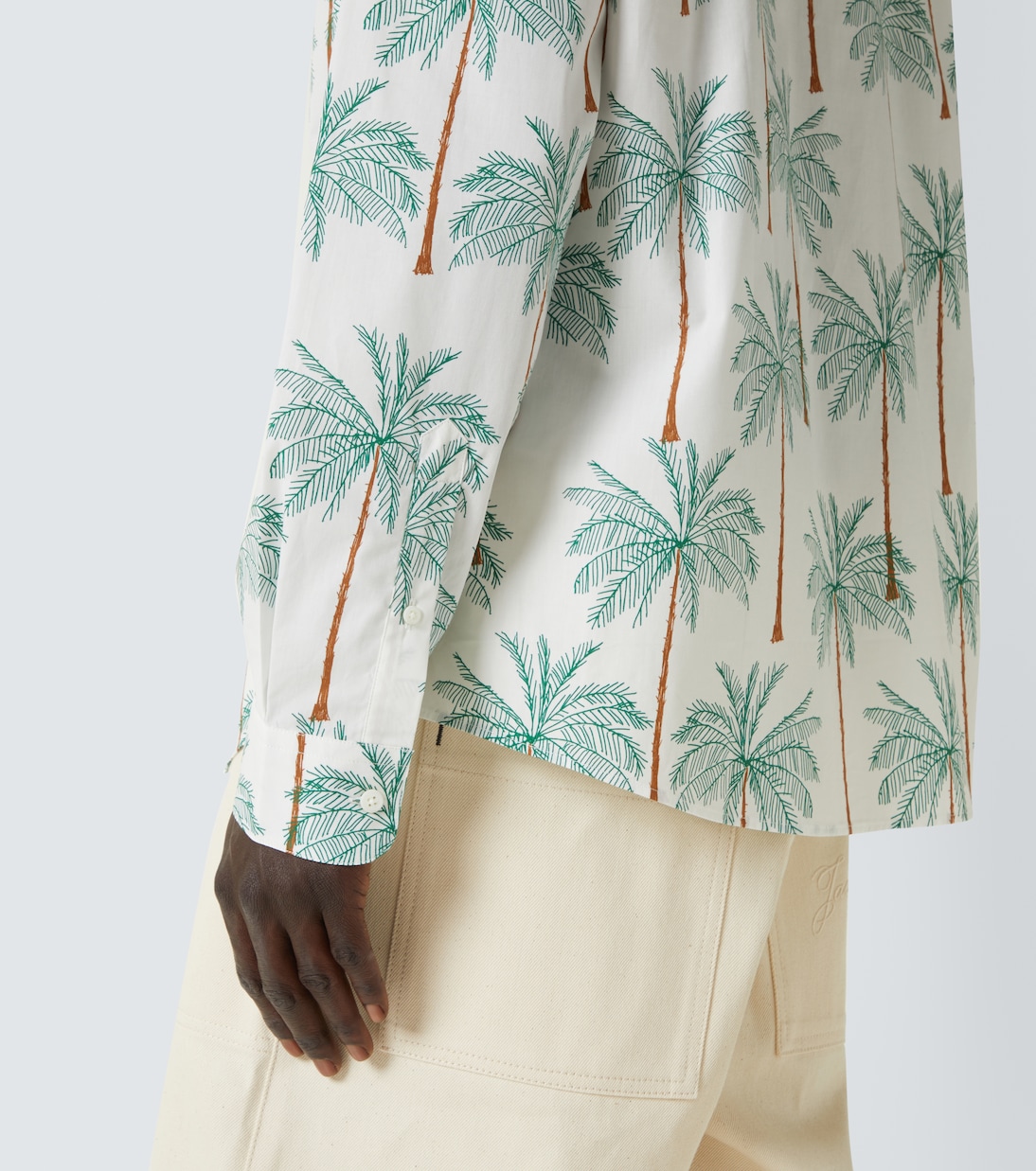 Simon printed cotton shirt | Jacquemus