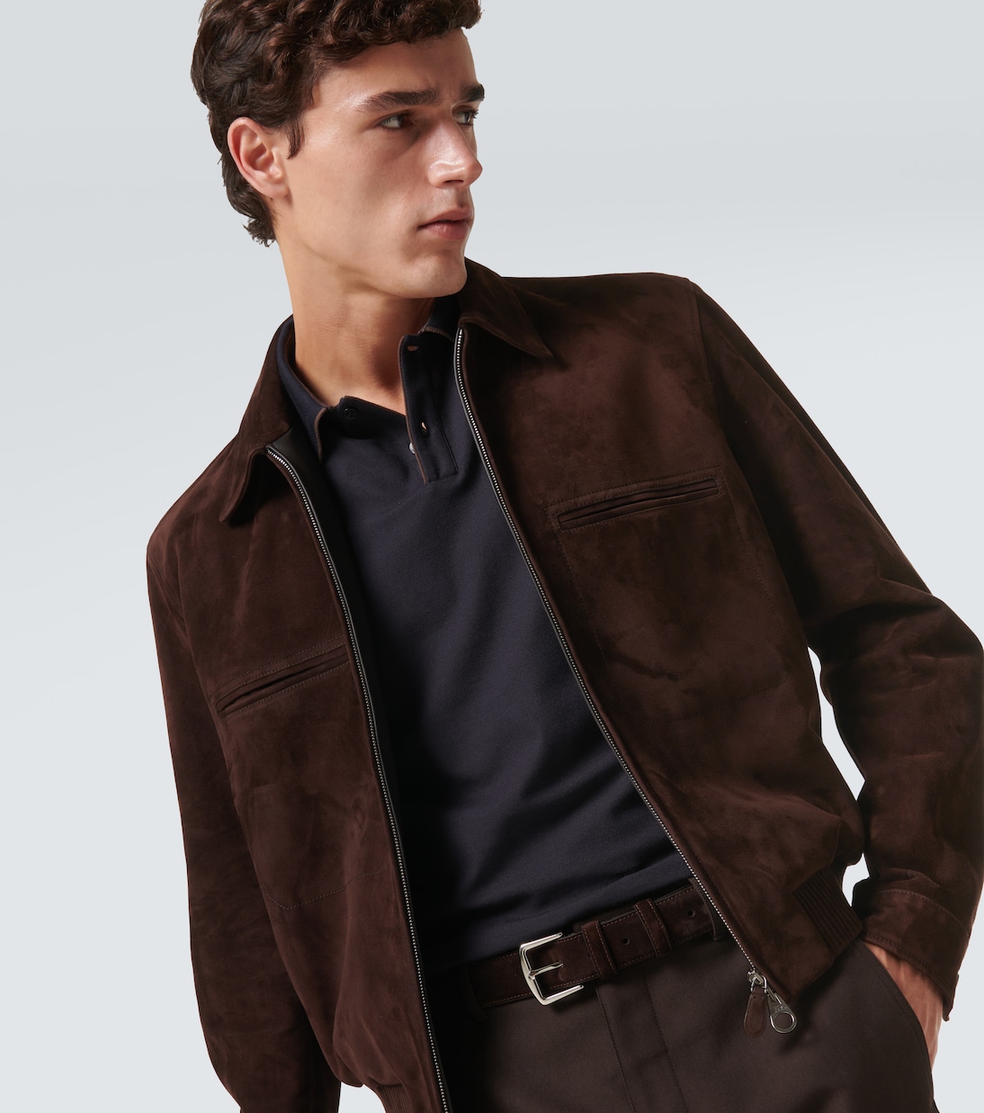 Brentwood cotton-blend piqué polo shirt | Loro Piana