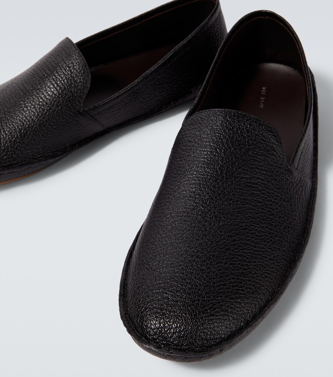 Vasko leather slip-on shoes | The Row
