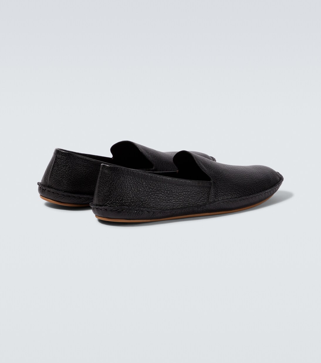 Vasko leather slip-on shoes | The Row