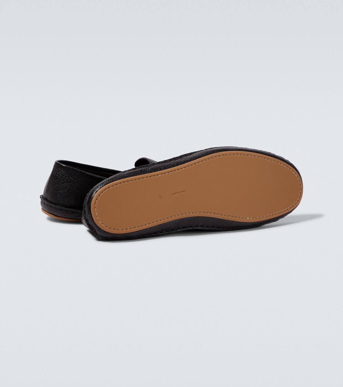 Vasko leather slip-on shoes | The Row