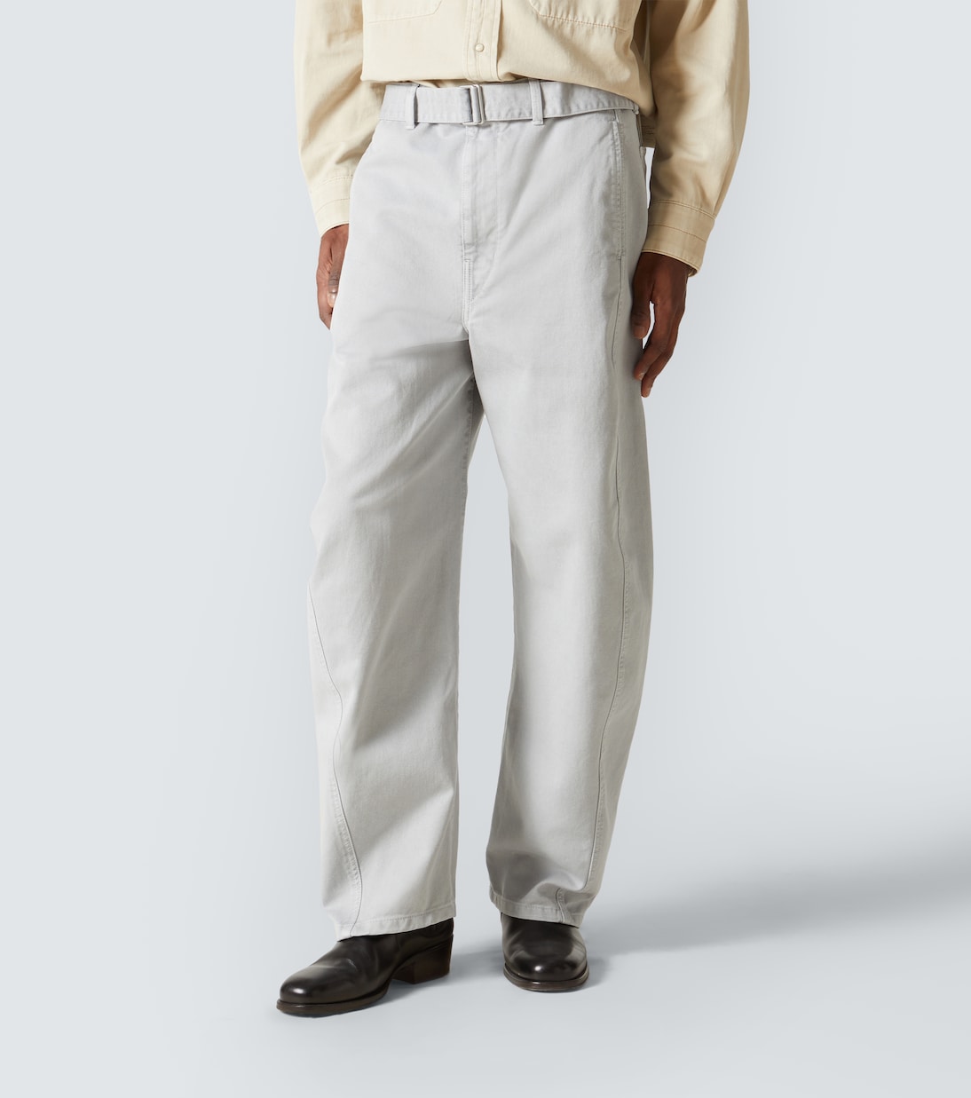 Twisted barrel-leg jeans | Lemaire