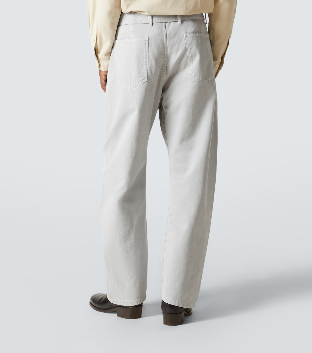 Twisted barrel-leg jeans | Lemaire