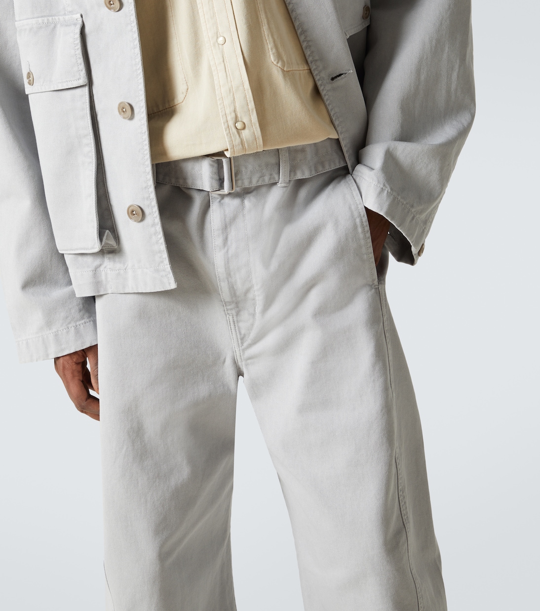 Twisted barrel-leg jeans | Lemaire