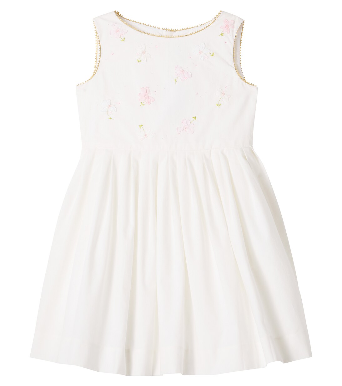 Robe Alina en coton à fleurs | Bonpoint