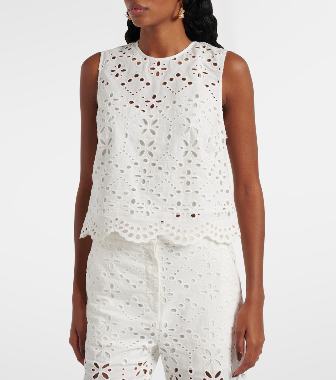 Top Adelyn aus Baumwolle | Veronica Beard