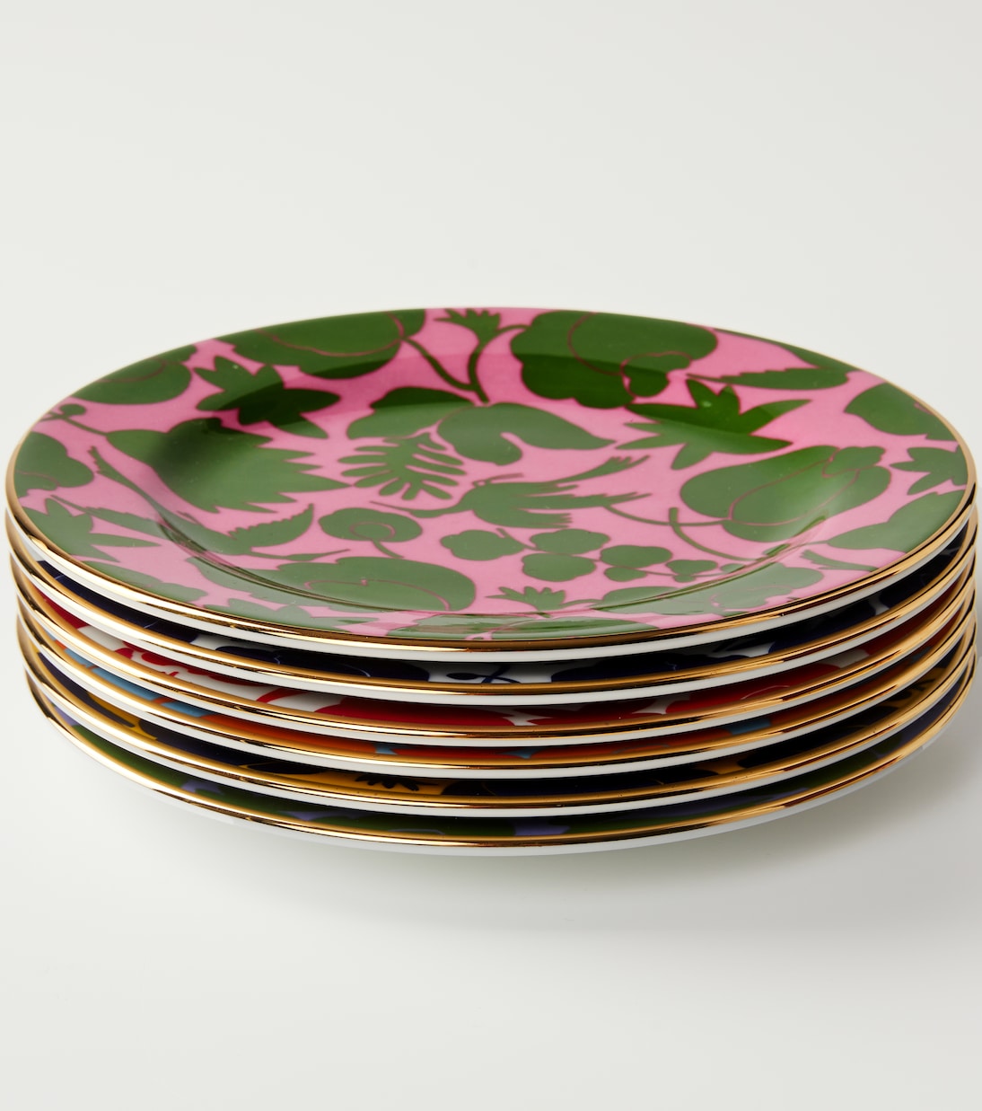 Wildbird set of 6 dessert plates | La DoubleJ