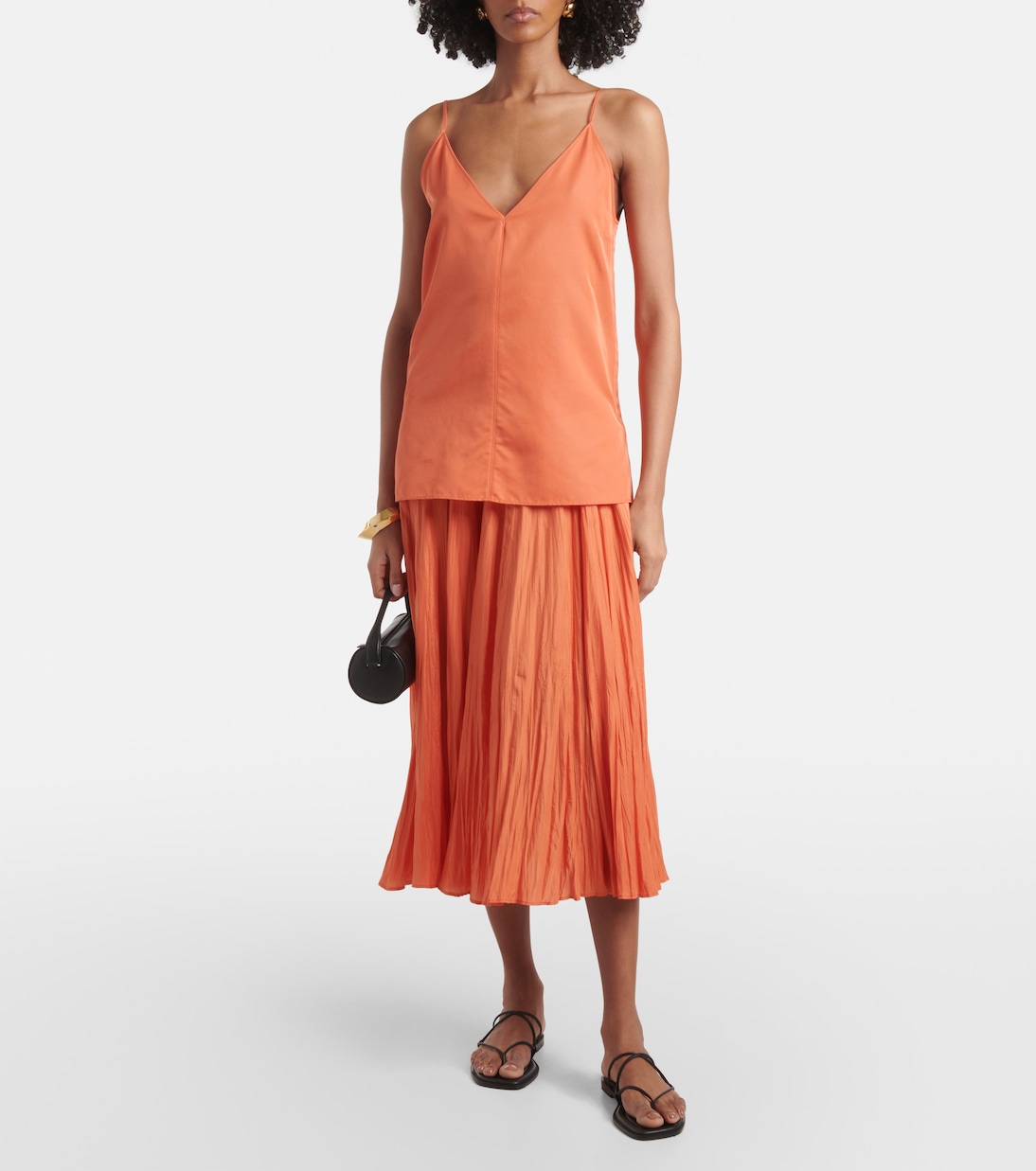 Sully silk midi skirt | Joseph