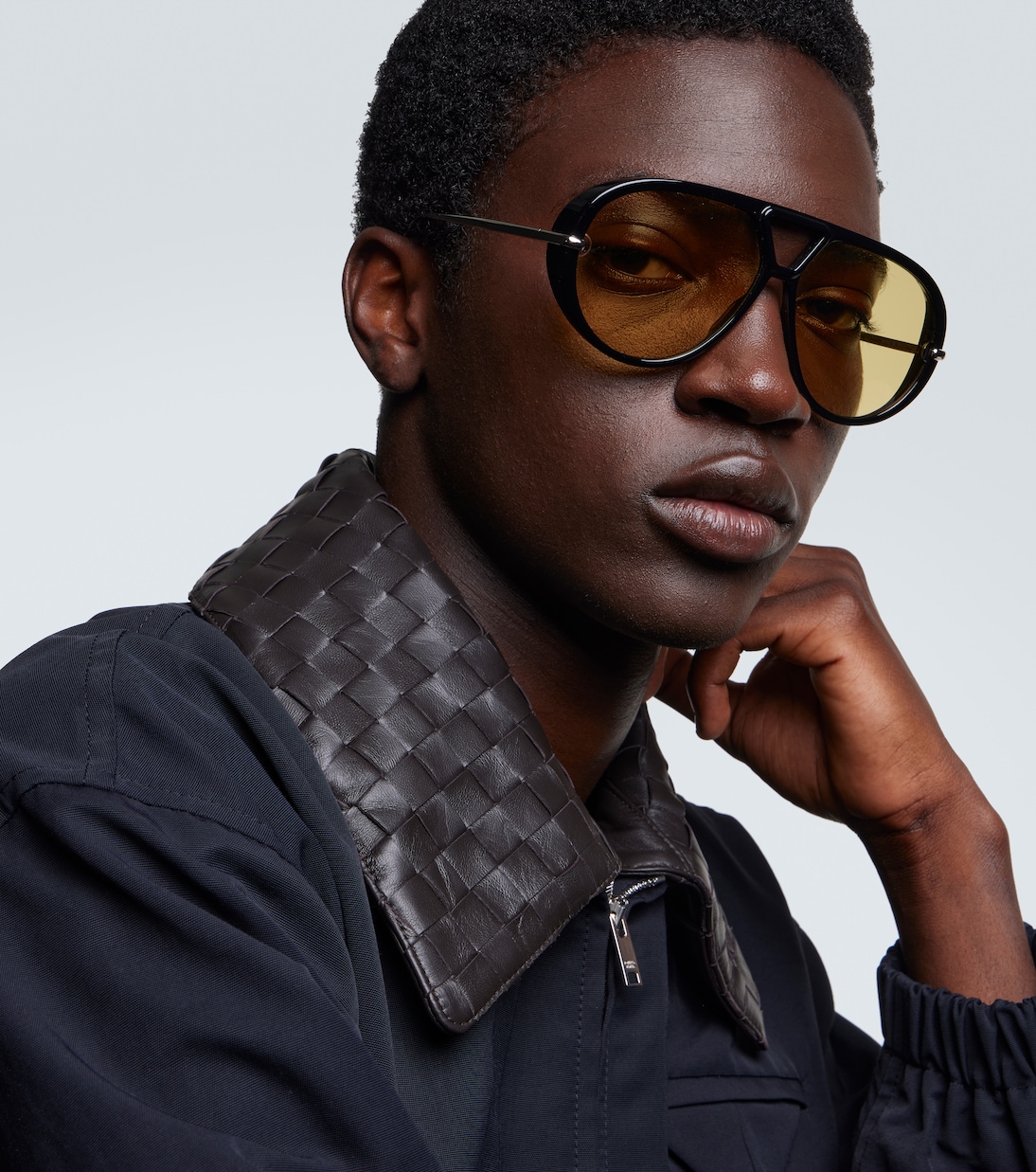 Classic aviator sunglasses | Bottega Veneta