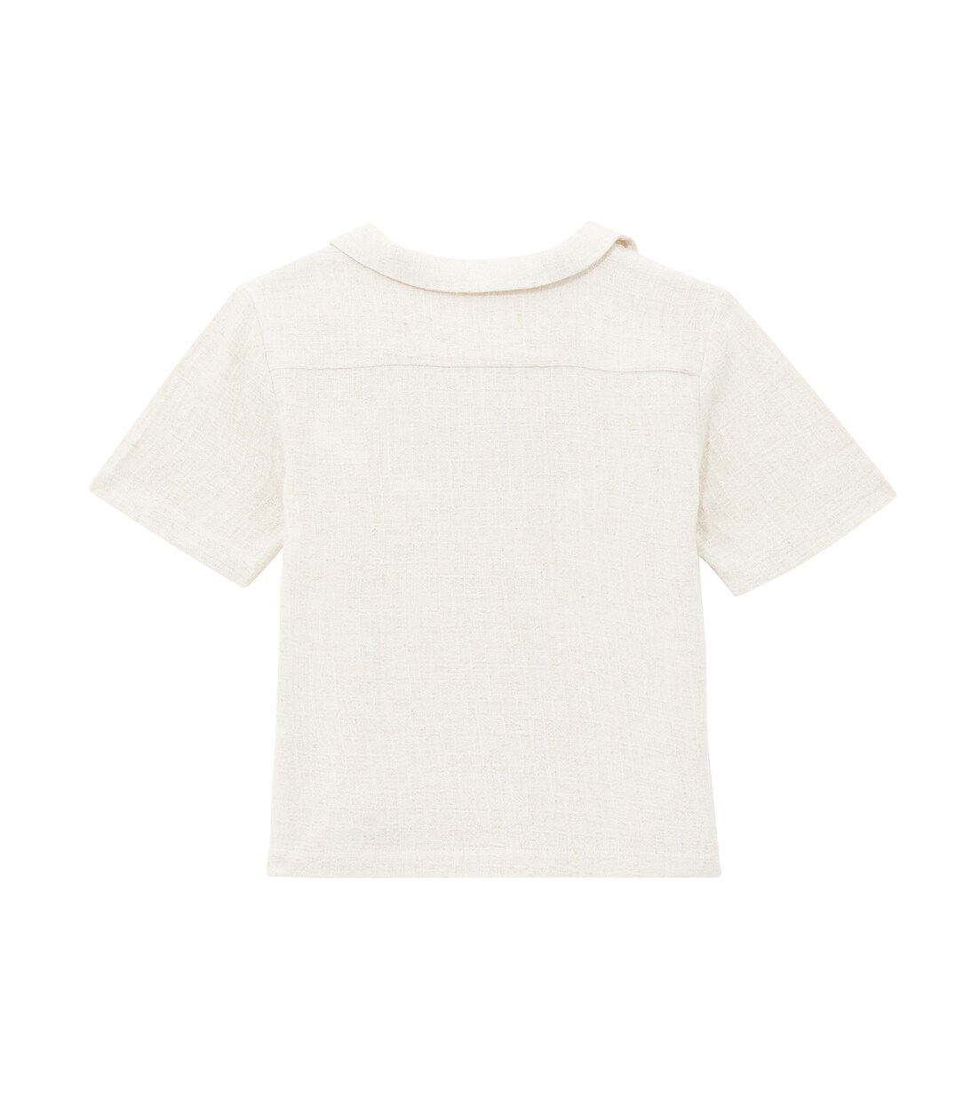 Fortt linen and cotton polo shirt | Donsje
