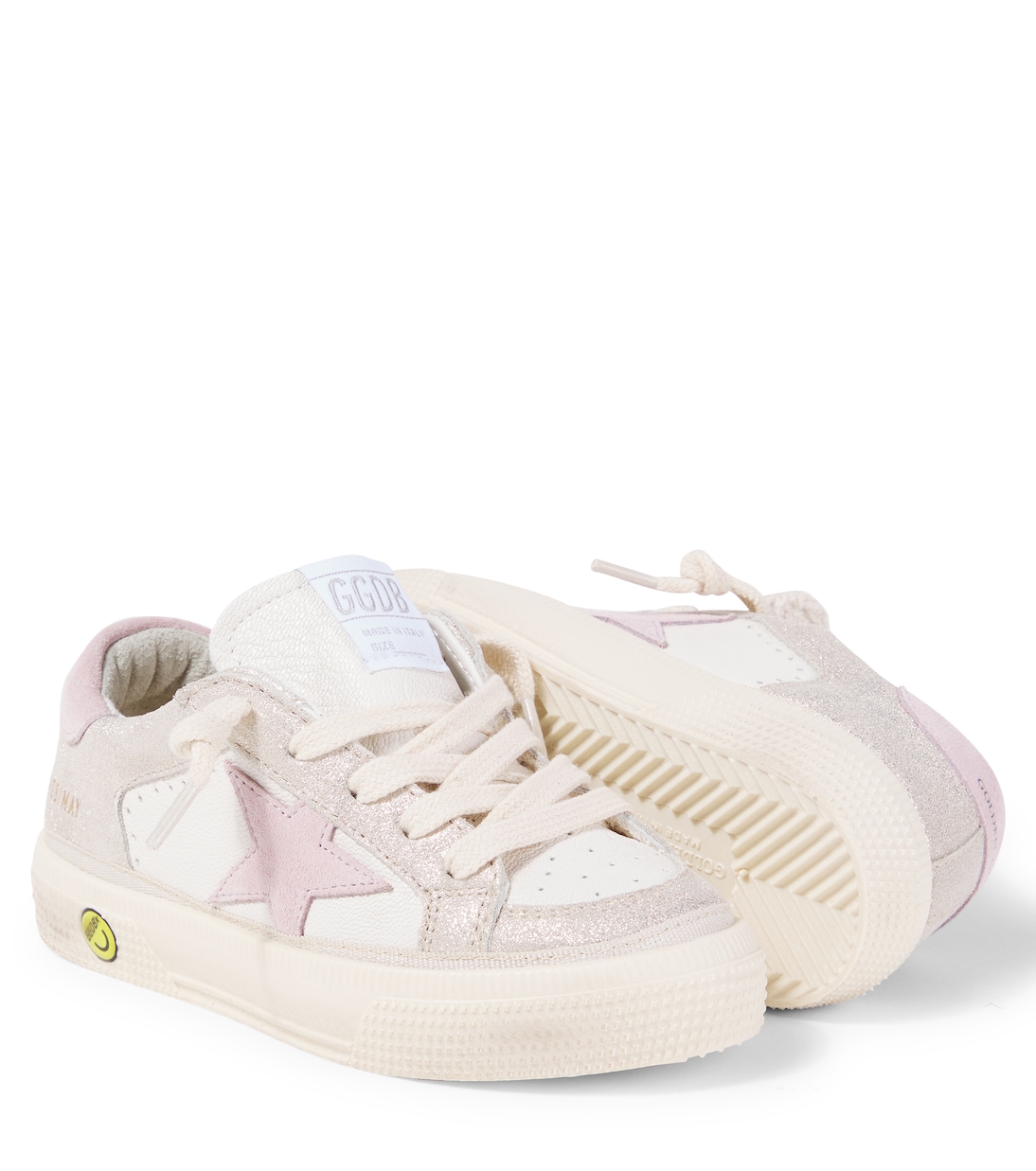May glitter sneakers | Golden Goose Kids