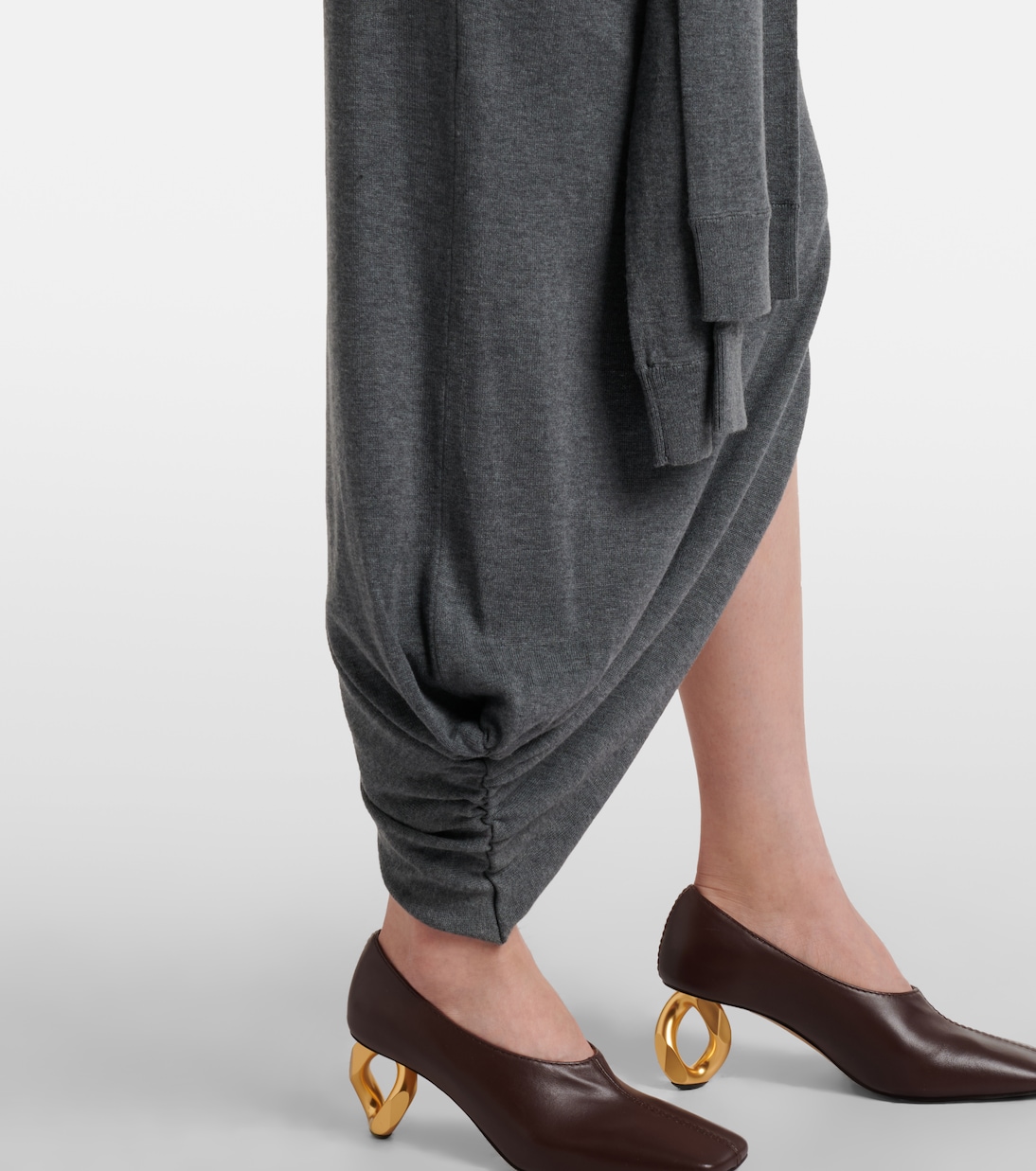 Robe midi asymétrique | JW Anderson