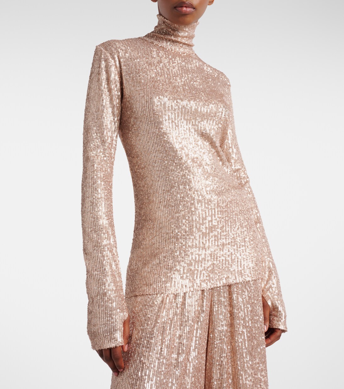 Sequined top | Norma Kamali