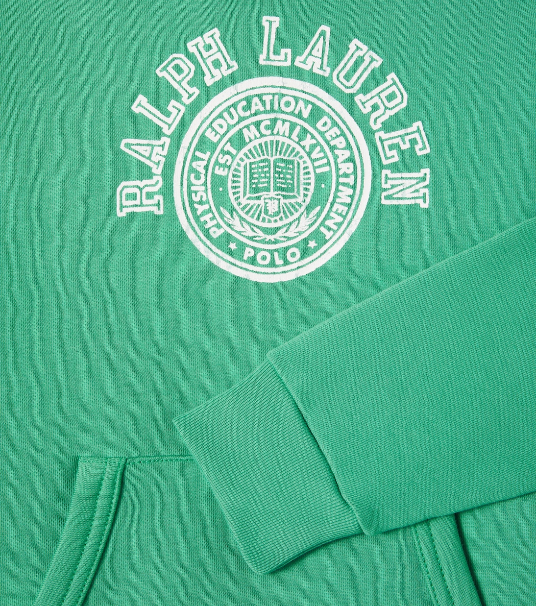 Logo cotton-blend jersey hoodie | Polo Ralph Lauren Kids