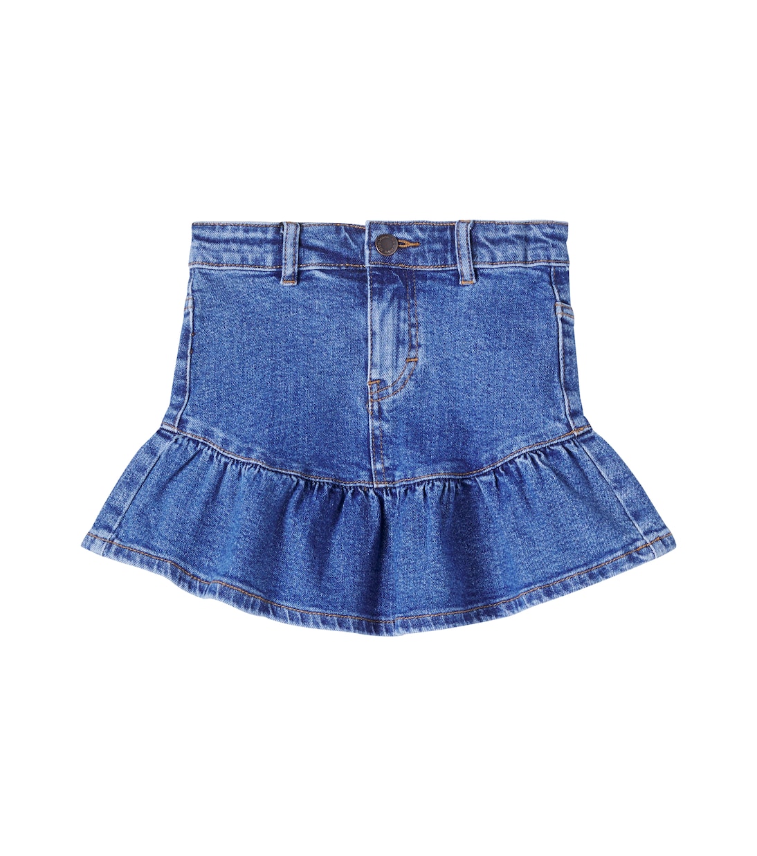 Gonna di jeans Bridget con volant | Molo