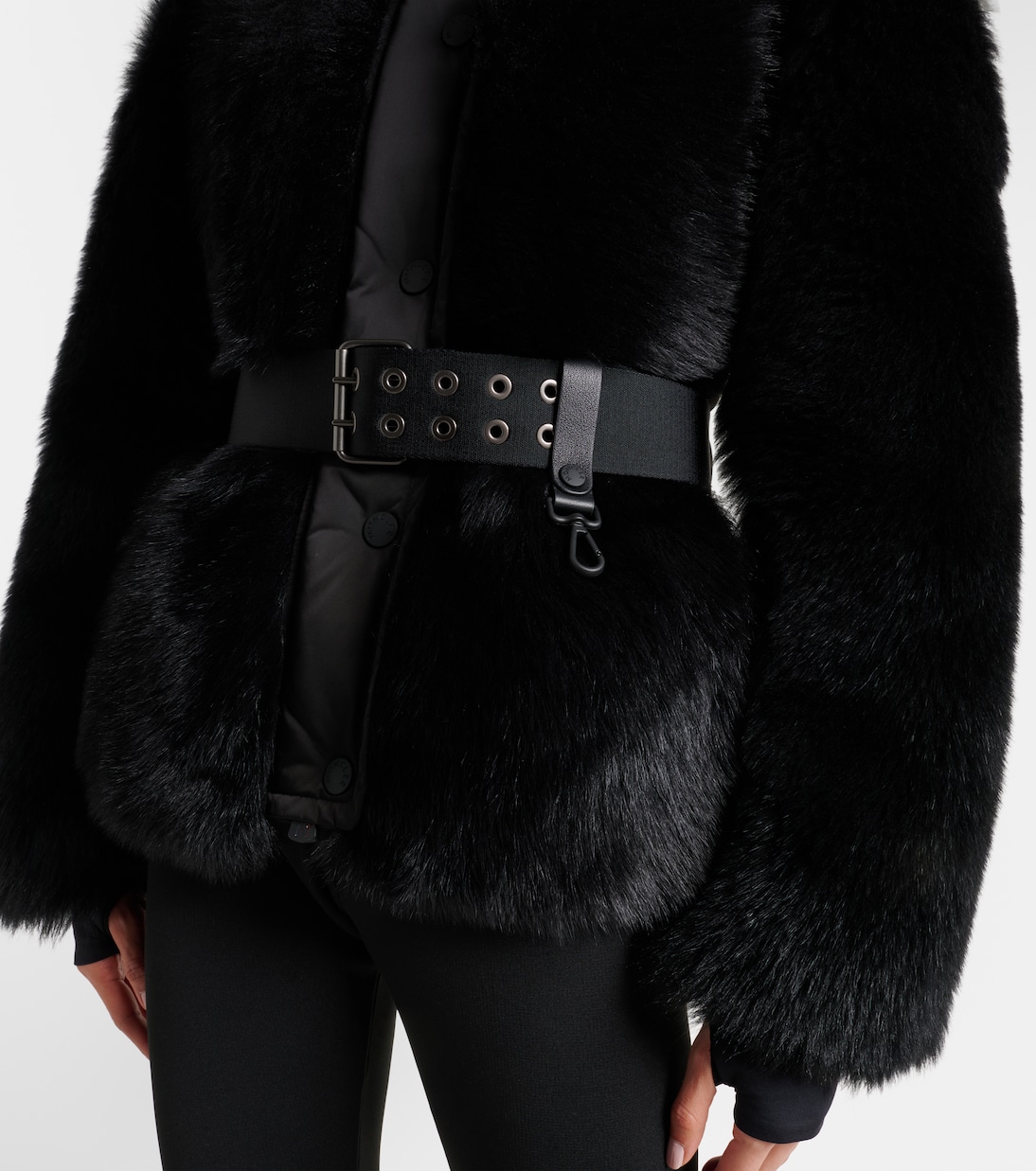 Valdivian shearling down jacket | Moncler Grenoble