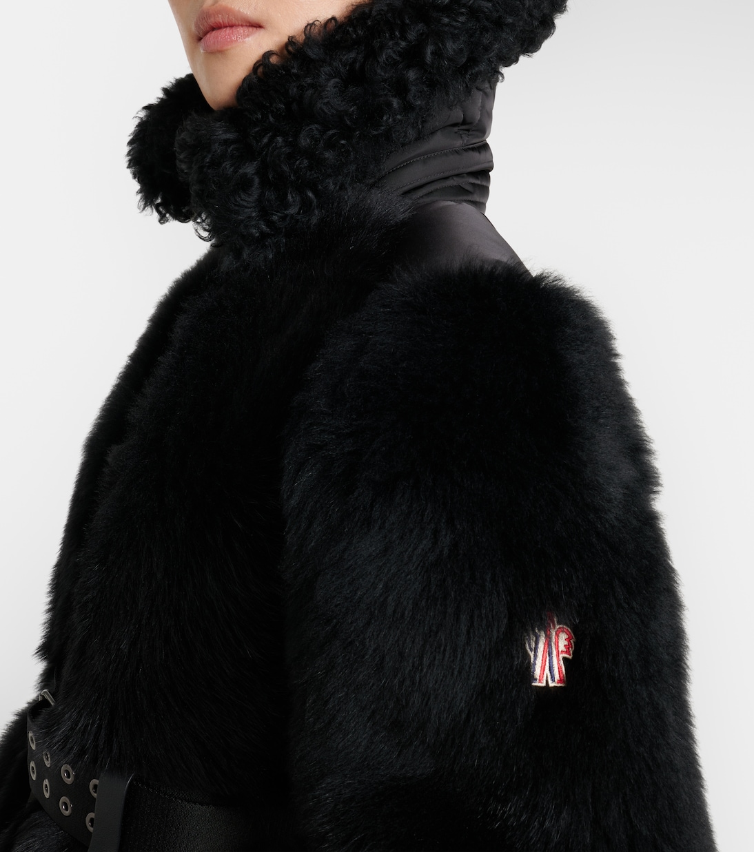 Valdivian shearling down jacket | Moncler Grenoble