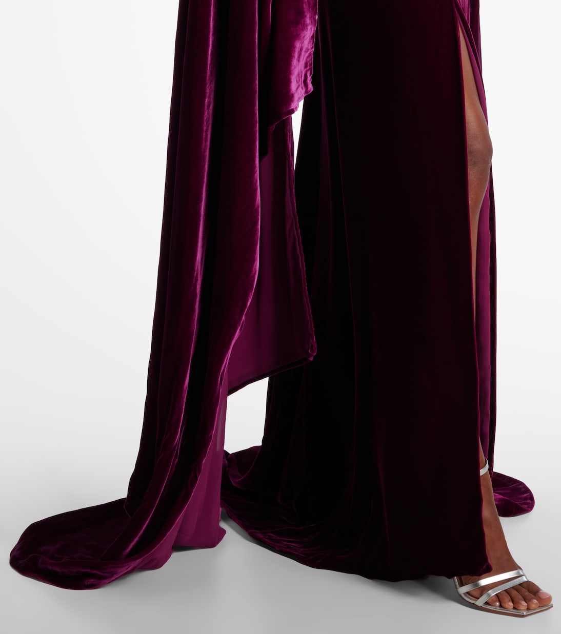 Embellished strapless gown  | Costarellos